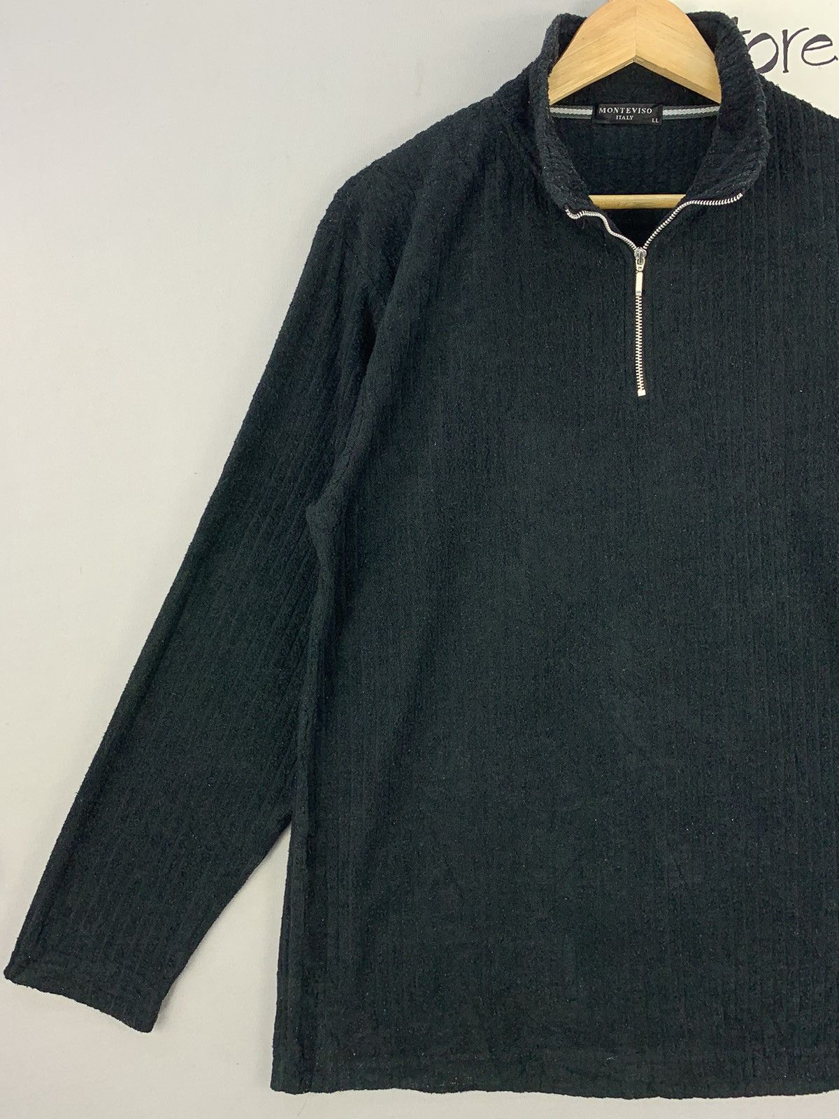 Vintage Monteviso Italy Long Sleeve Poly Rayon Shirt Size US L / EU 52-54 / 3 - 3 Thumbnail