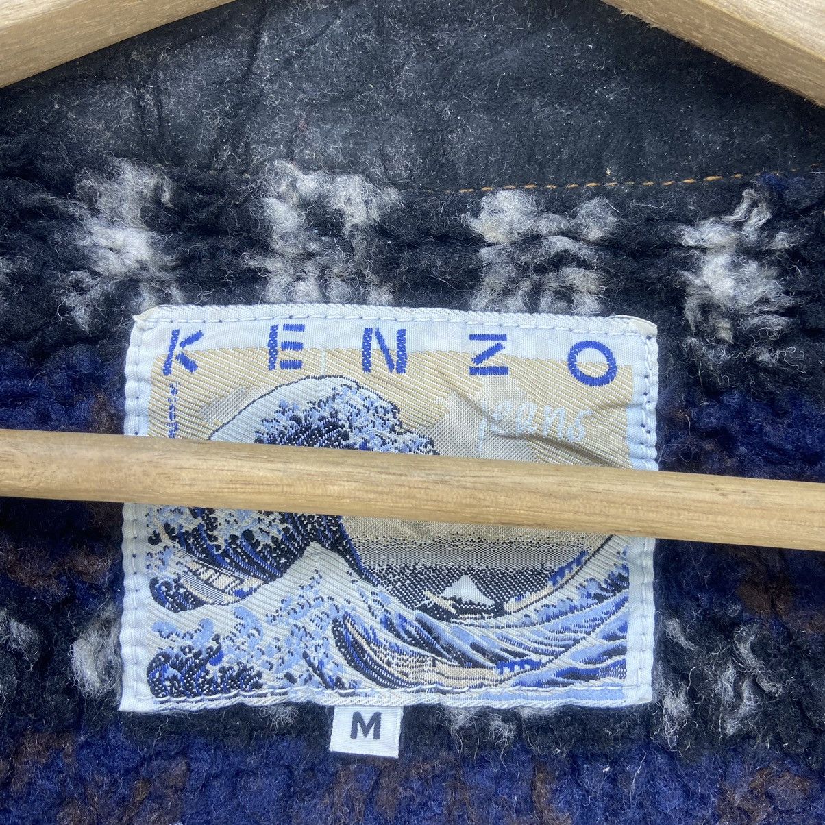 Kenzo Vintage Kenzo Sherpa Workwear Chore Heavy Denim Jacket Size US M / EU 48-50 / 2 - 21 Thumbnail
