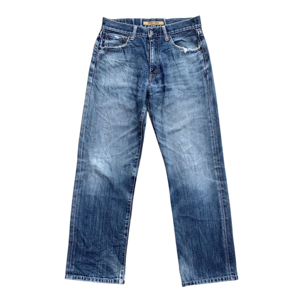 Undercover × Uniqlo Vintage Uniqlo S-003 Blue Wash Straight Cut Denim Jeans W30 Size US 30 / EU 46 - 1 Thumbnail