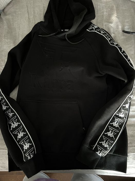 Kappa Kappa X FaZe Hoodie Black Grailed