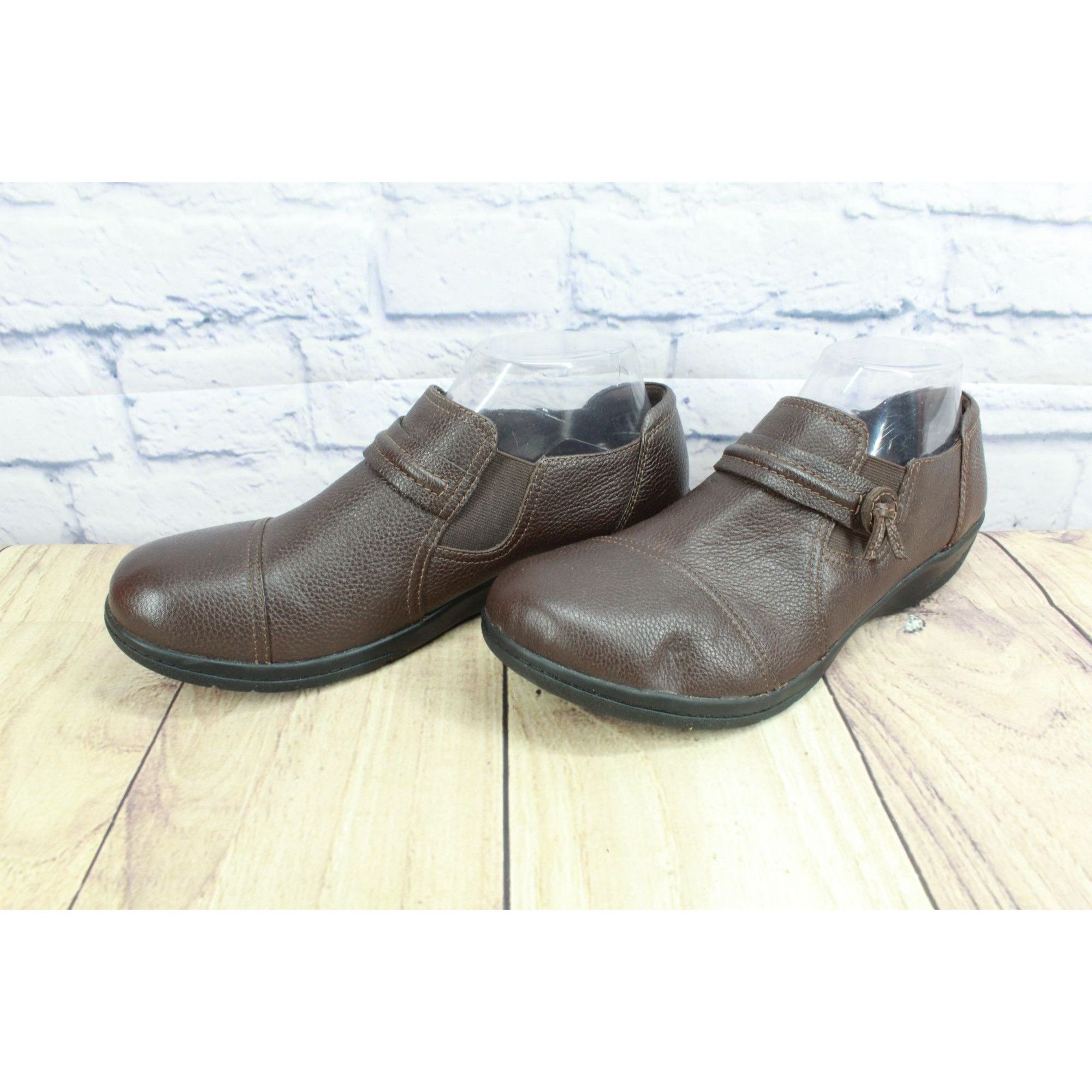 Clarks Clarks Cheyn Madi Leather Slip On Casual Loafer Shoes Size US 9.5 / IT 39.5 - 2 Thumbnail