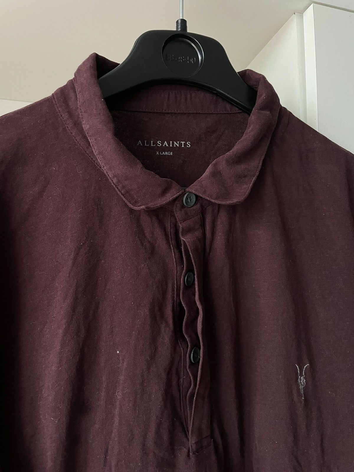 Allsaints Allsaints Luxury Long Sleeve Brace Ls Polo Size XL Size US XL / EU 56 / 4 - 4 Thumbnail