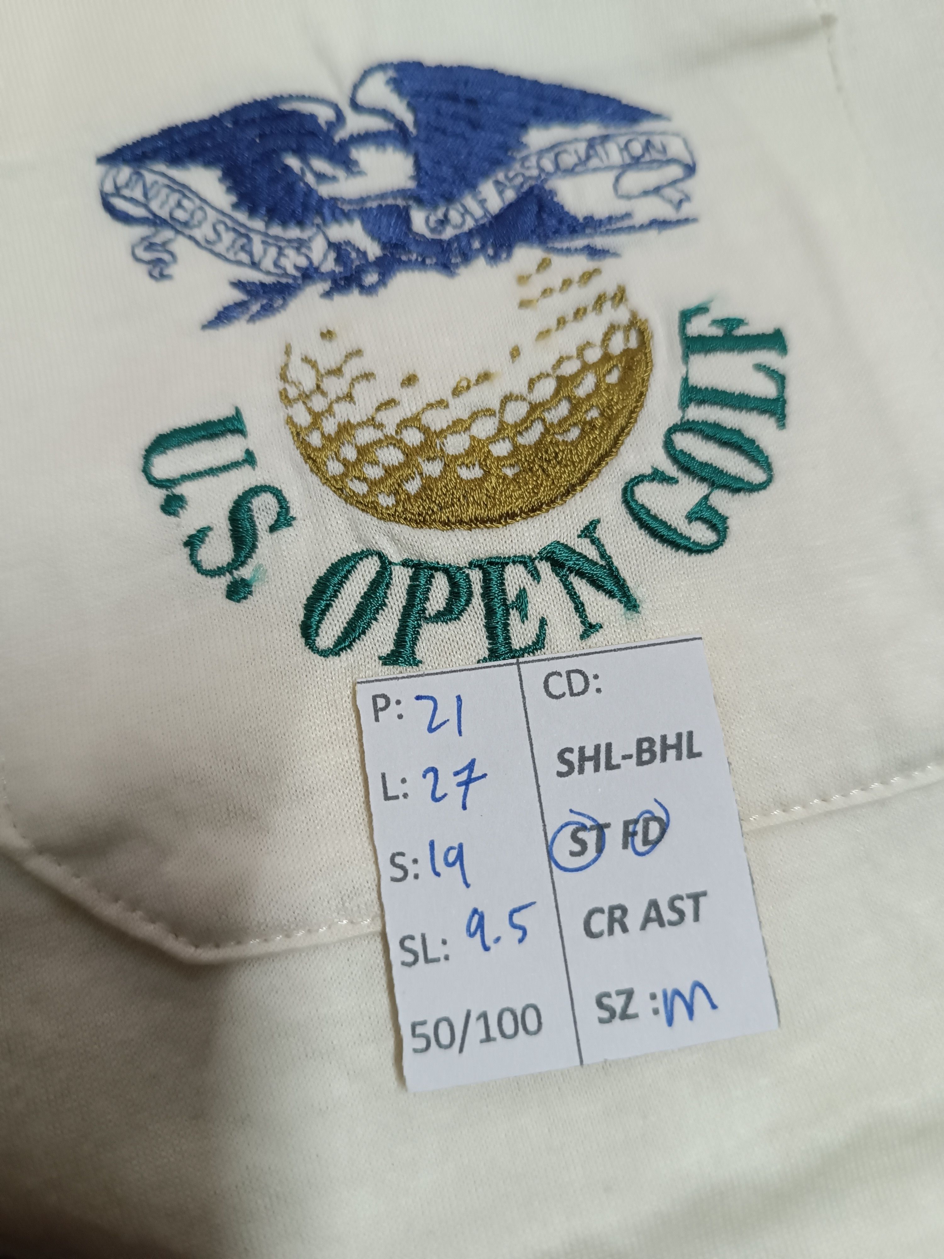 Vintage VINTAGE 90'S US OPEN GOLF POLO RETRO STYLE VERY RARE Size US M / EU 48-50 / 2 - 21 Thumbnail