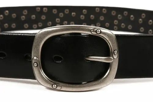 Leather Layer Luxury Designers Heavy Metal Rivet Belts Size ONE SIZE - 3 Thumbnail