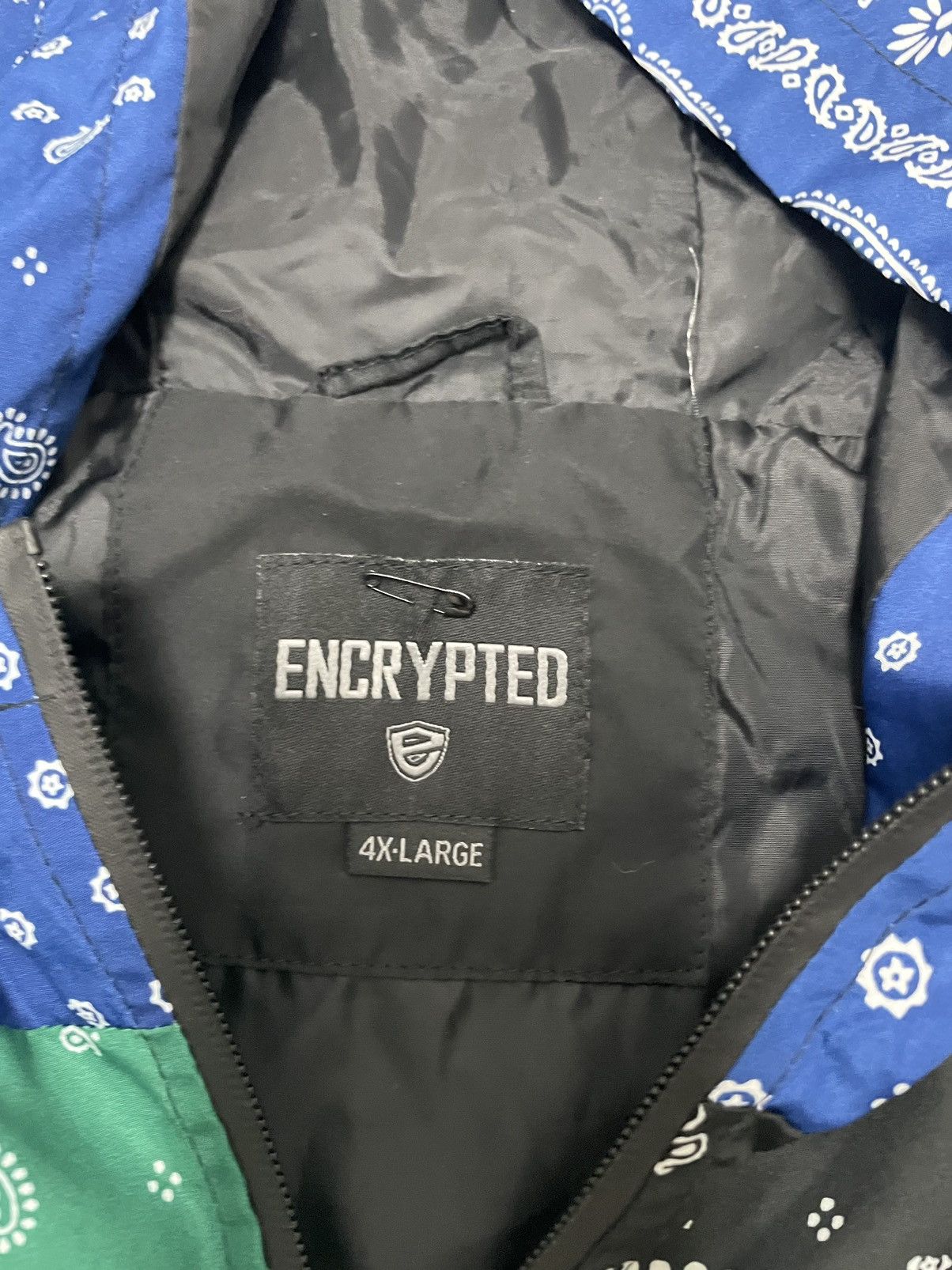 Other 🔥 Vintage Encrypted NYC hustle windbreaker 4XL Size US XXL / EU 58 / 5 - 3 Thumbnail