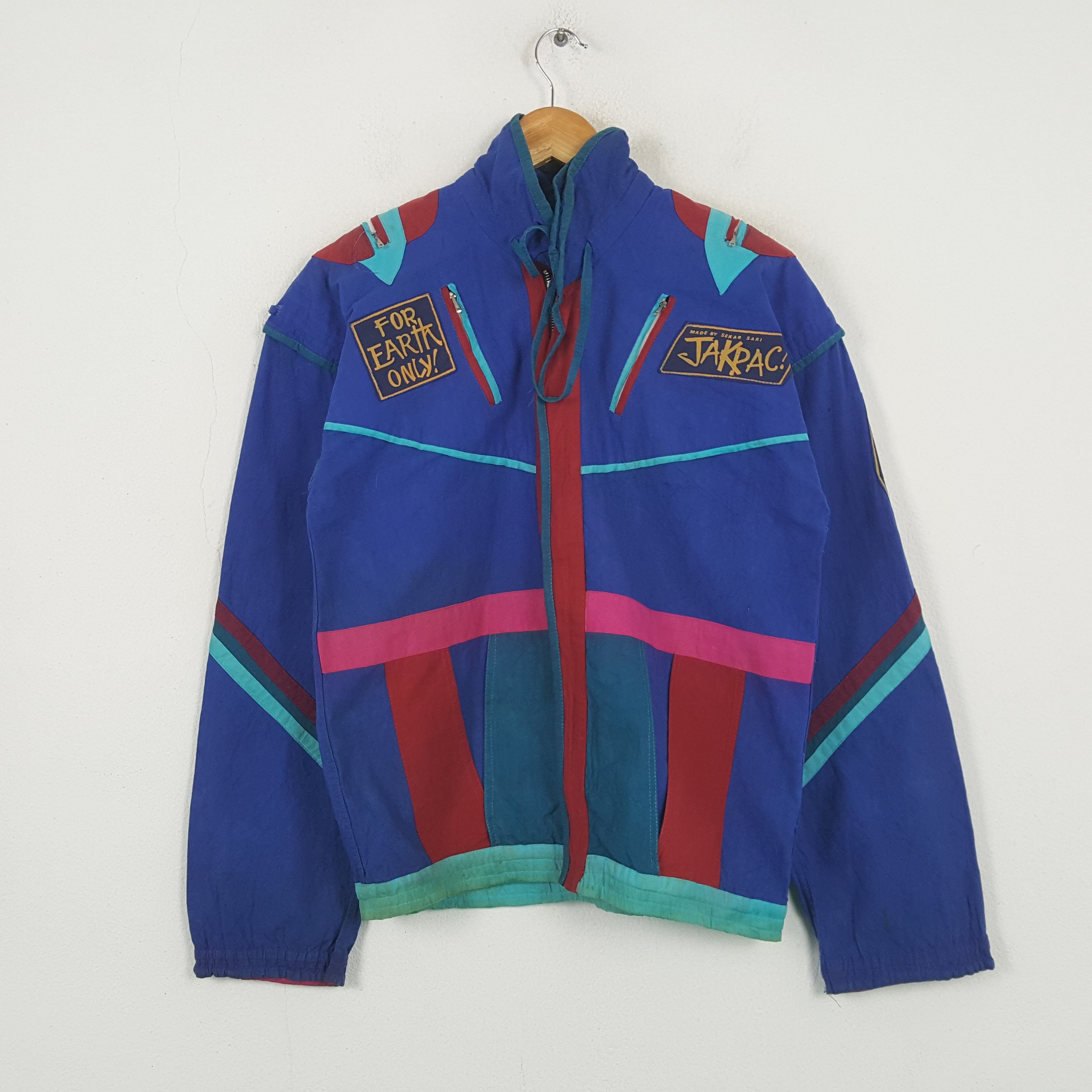Japanese Brand × Vintage Vintage 1980 JAKPAC Japan Brand Style Jacket C290N32 Size US M / EU 48-50 / 2 - 1 Thumbnail