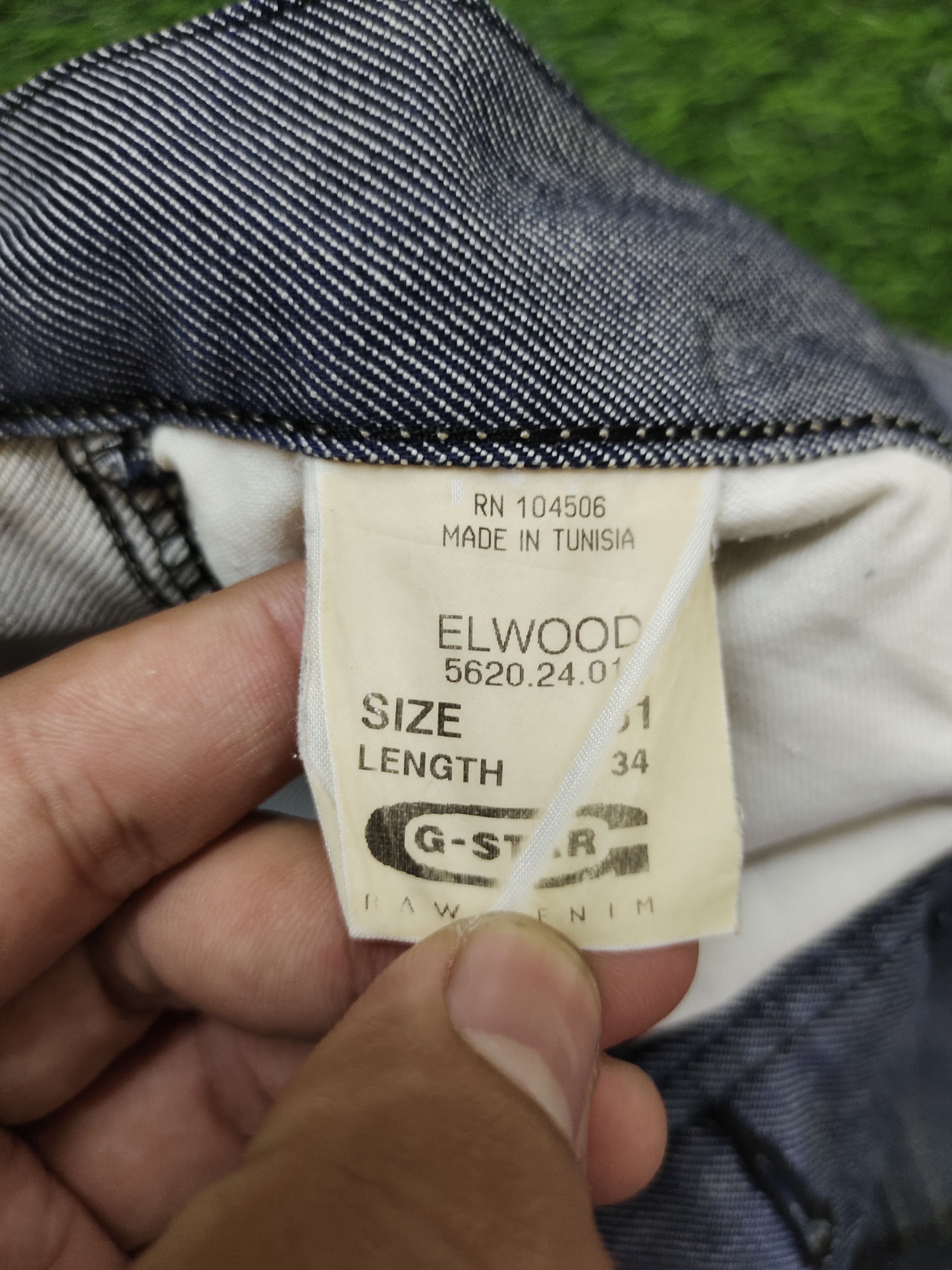 G-Star Vintage G Star Raw Denim Elwood Loose Distress Jeans Size US 31 - 16 Thumbnail