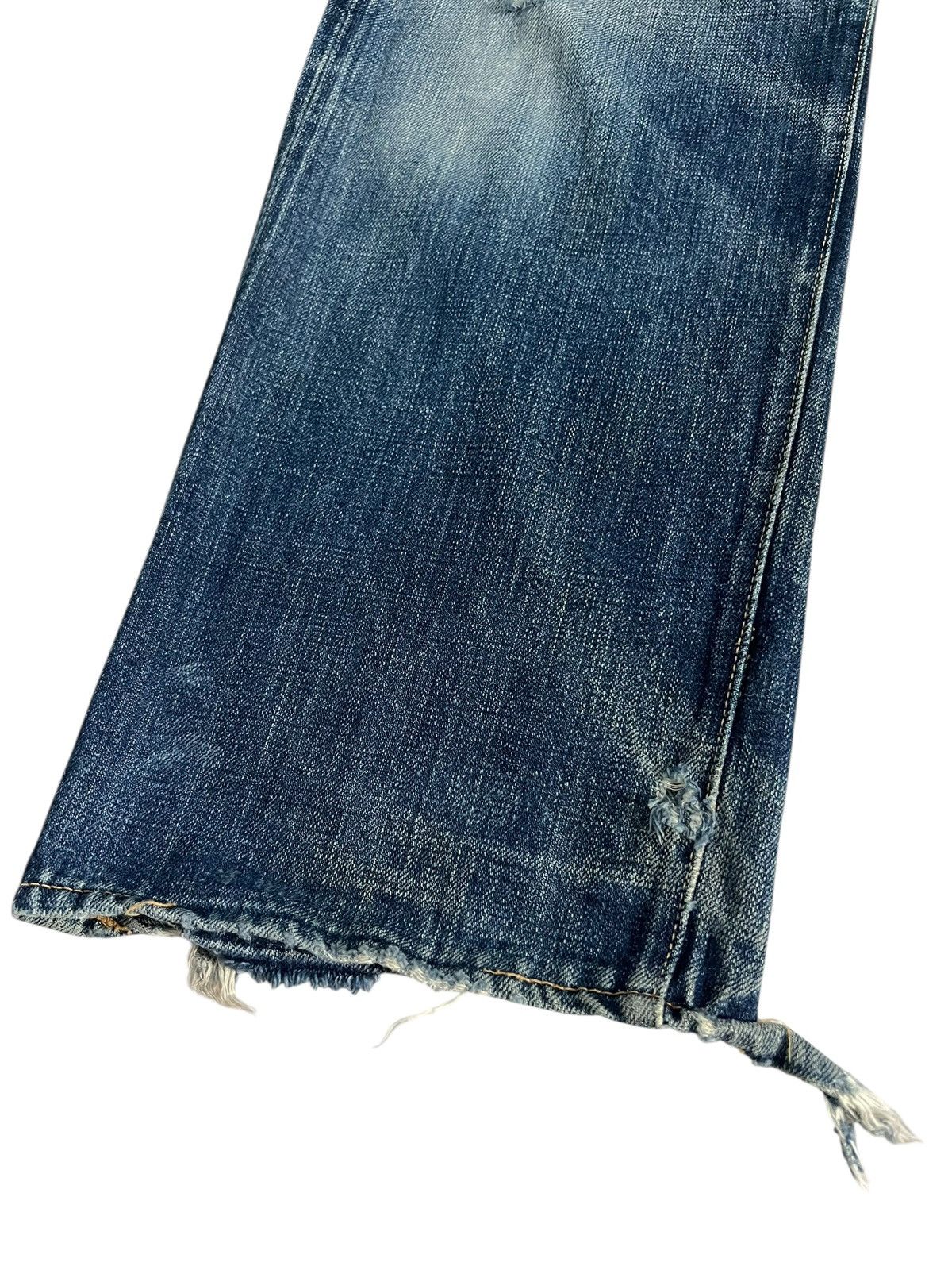 OMNIGOD Vintage Selvedge Omnigod Distress Faded Jean Size US 29 - 6 Thumbnail