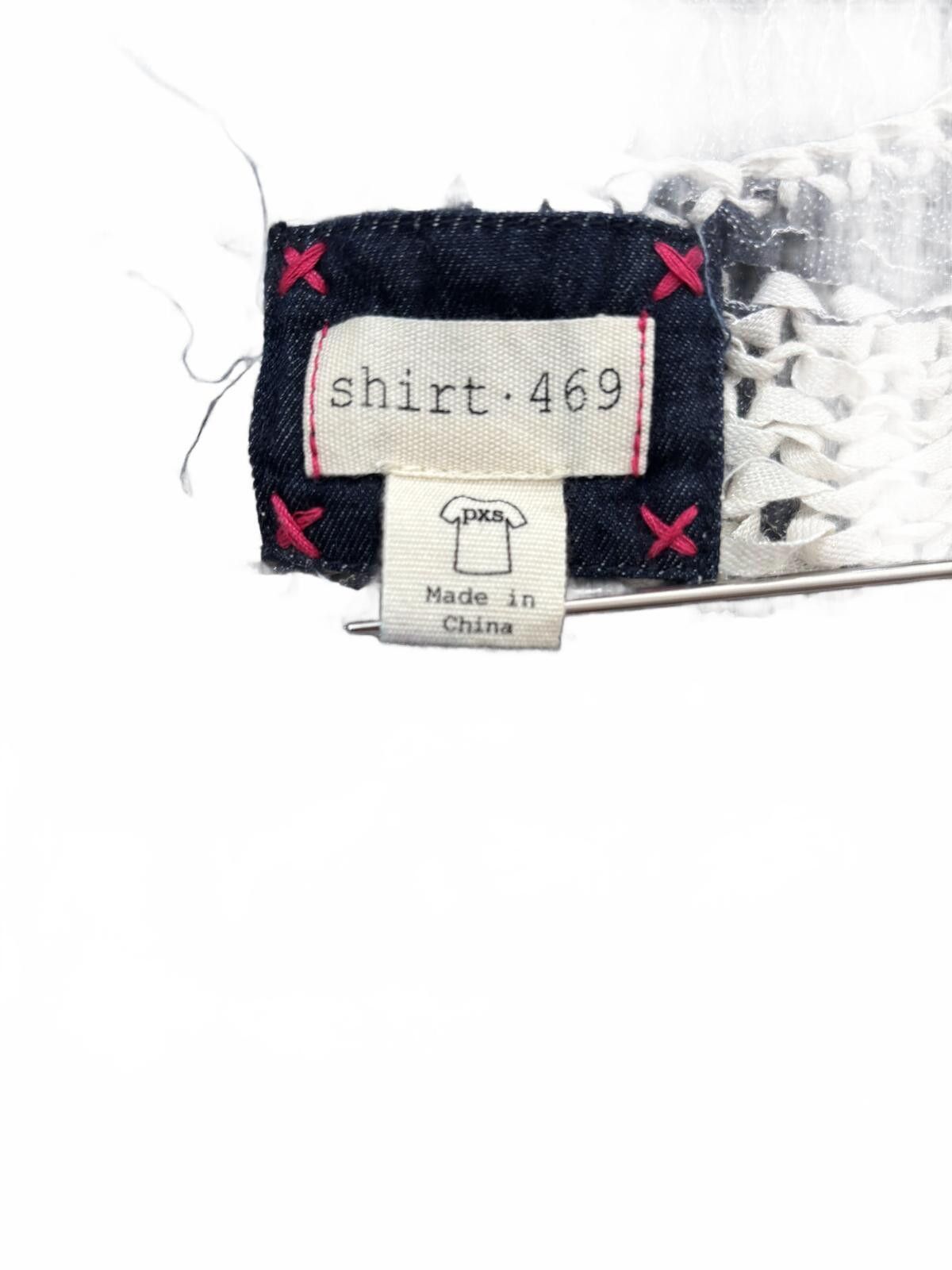 Other Shirt 469 Y2K Coastal Boho Open Knit Lace Up Sweater. PXS Size XS / US 0-2 / IT 36-38 - 7 Thumbnail