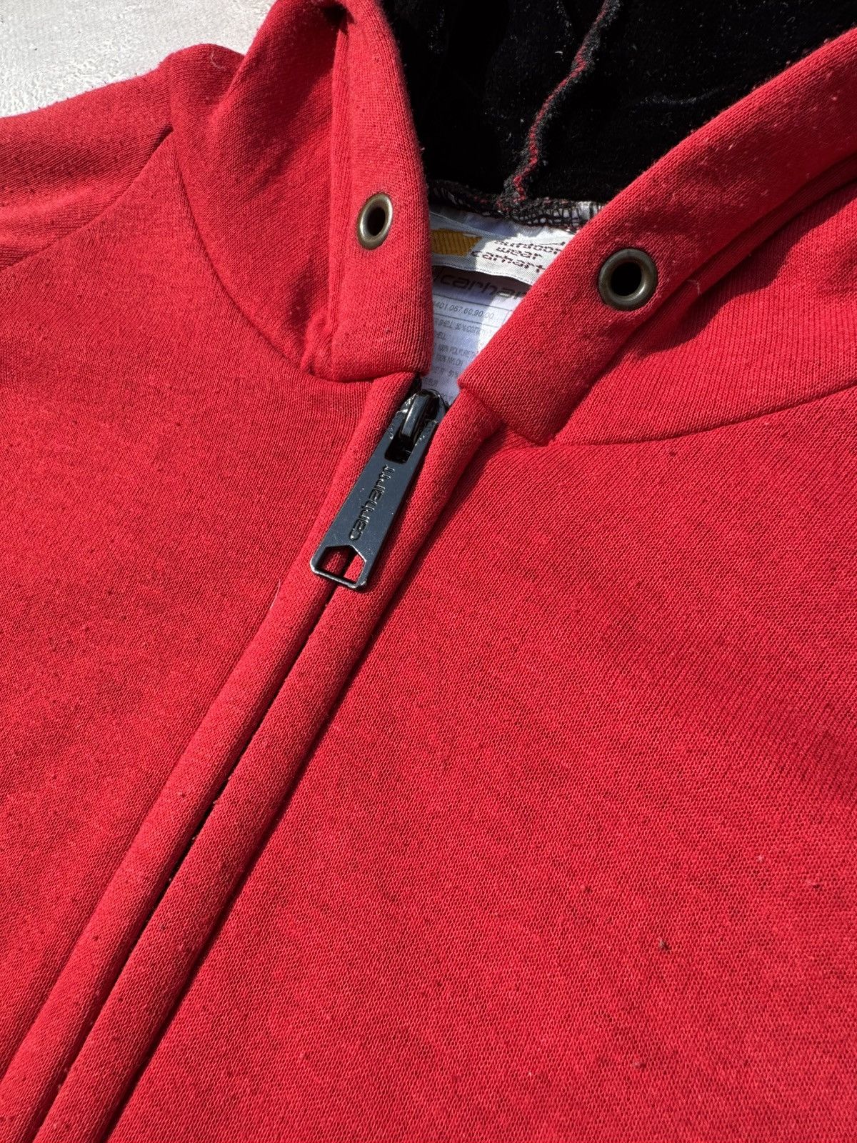 Carhartt Carhartt Thermal Zip Y2k Vintage Hoodie Size M / US 6-8 / IT 42-44 - 8 Thumbnail