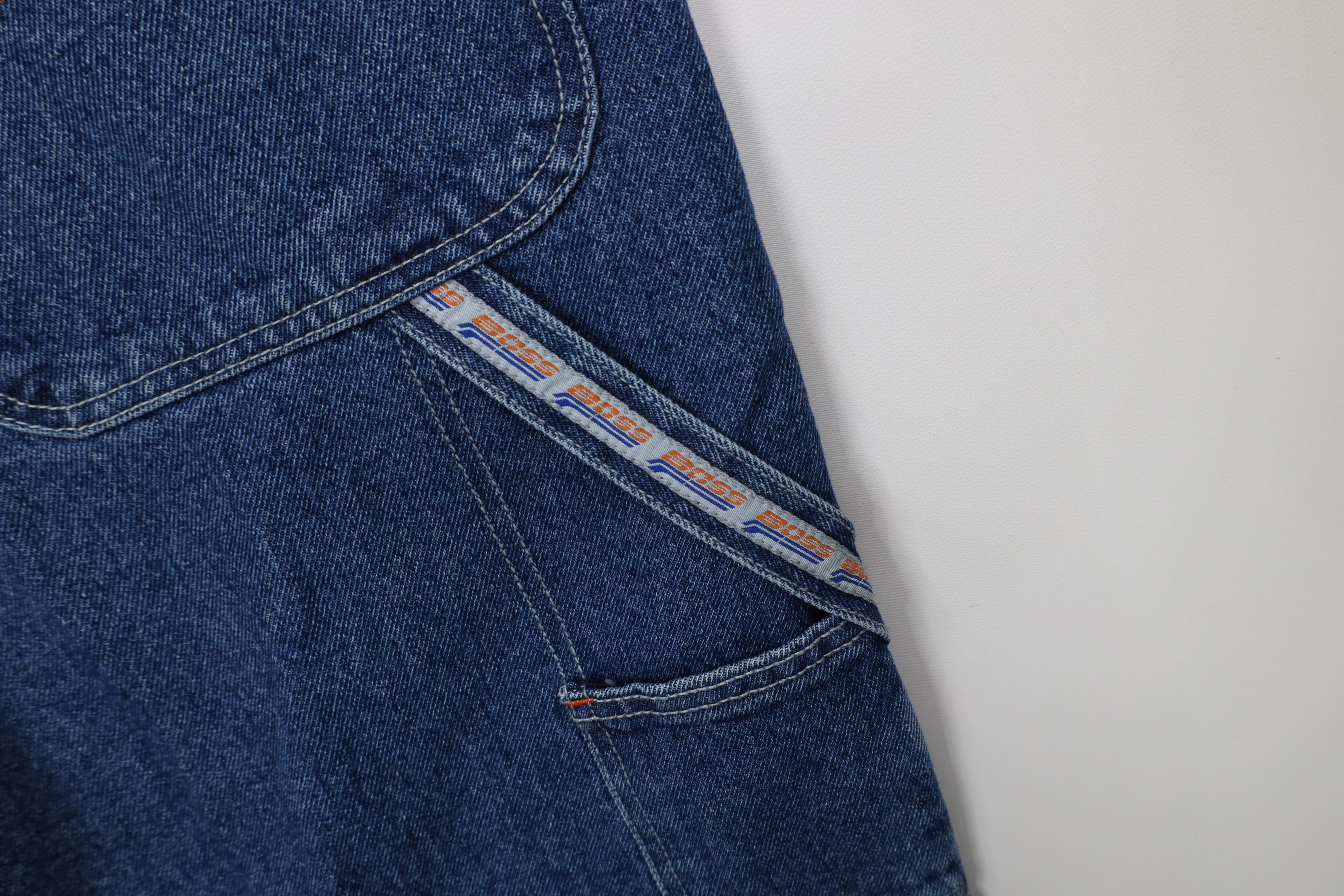 Vintage Deadstock Vintage 90s Boss Streetwear Wide Leg Jeans Size US 36 / EU 52 - 12 Thumbnail