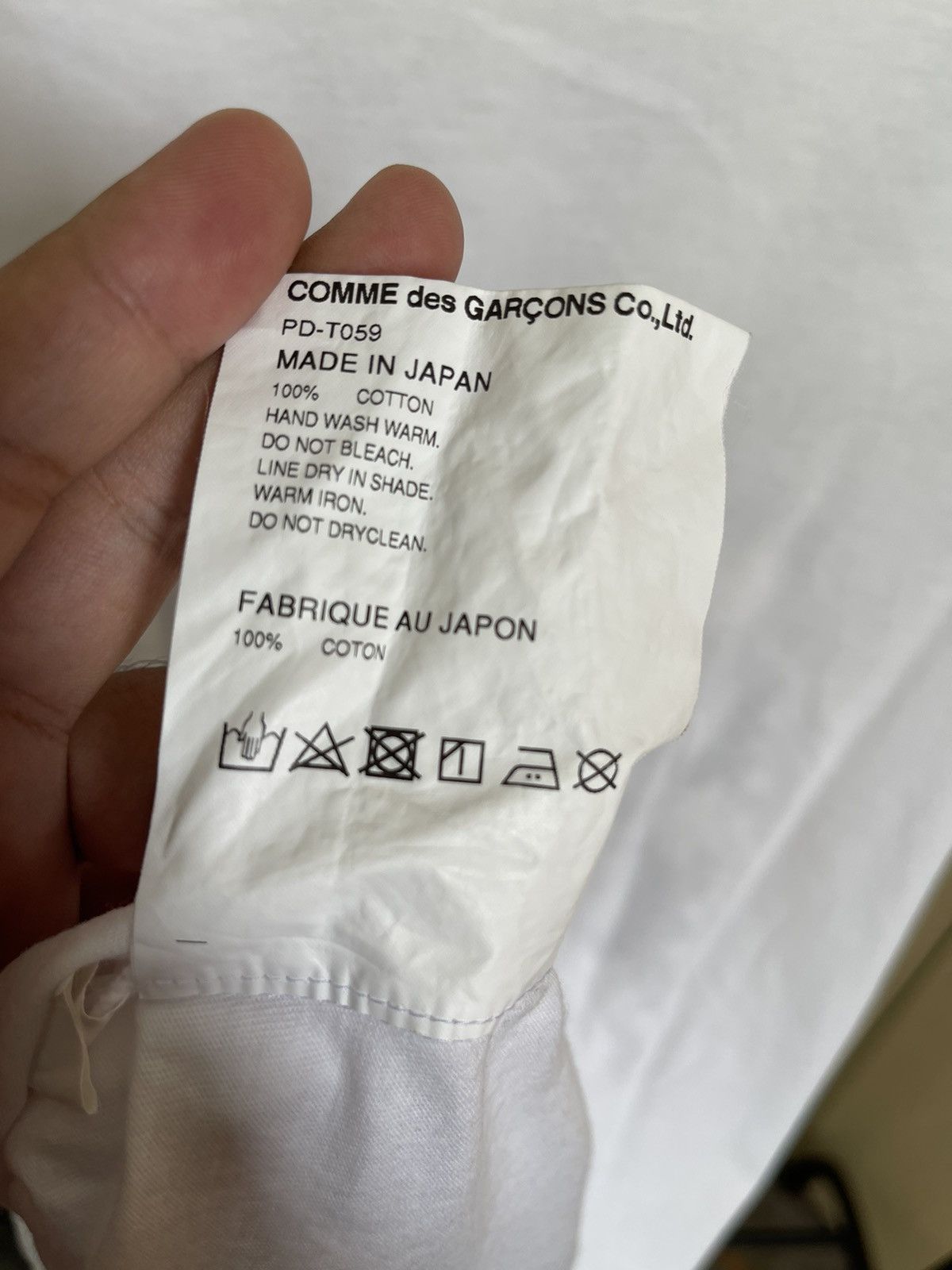 Comme des Garcons Homme × Comme des Garcons Homme Plus Comme Des Garcons Homme Plus Chain Tee Size US L / EU 52-54 / 3 - 5 Thumbnail