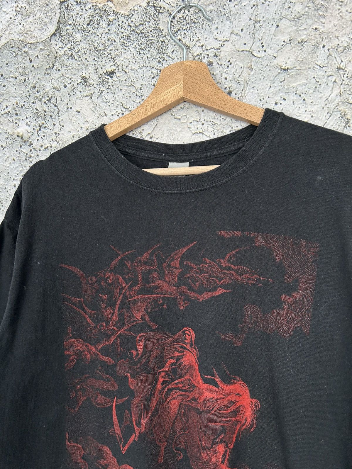Vintage Vintage Horror Ripper Graphic Tee Grunge Rock Punk Metal Size US L / EU 52-54 / 3 - 3 Thumbnail