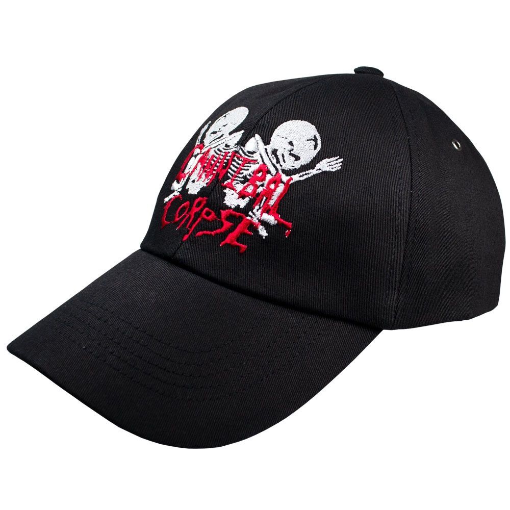 Band Tees × Vintage Cannibal Corpse Skeletons Cap Hat Deathmetal Merch Oldschool Size ONE SIZE - 1 Thumbnail