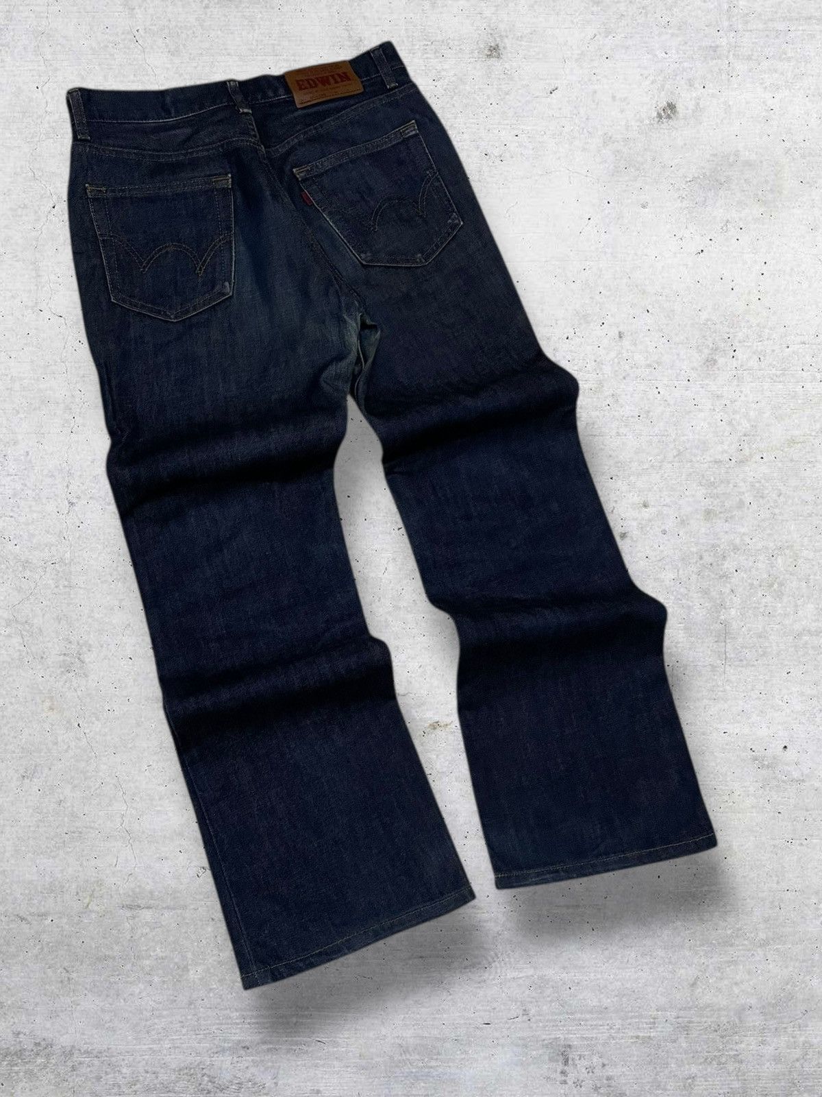 Edwin VINTAGE EDWIN DESIGNER 90S JAPAN INDIGO 503 OG DENIM Size US 28 / EU 44 - 9 Thumbnail