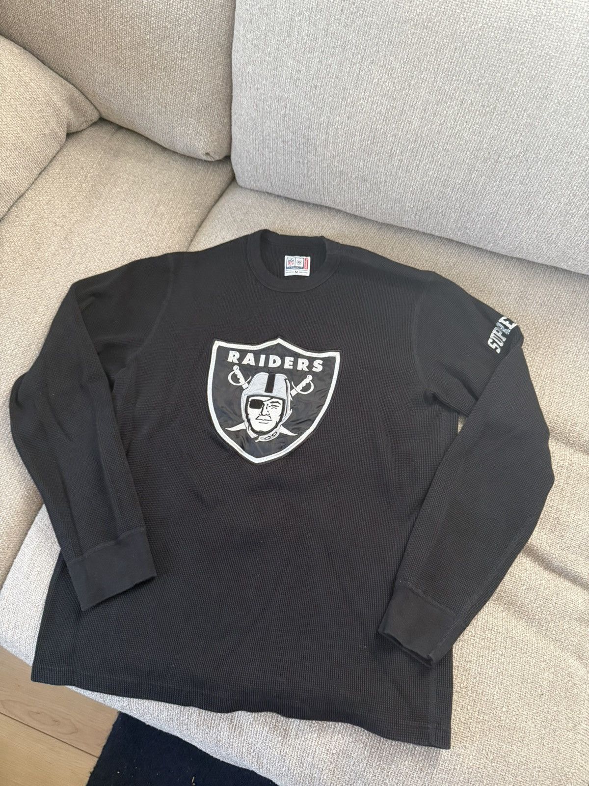 47 Brand × NFL × Supreme Raiders Thermal Size US M / EU 48-50 / 2 - 1 Thumbnail