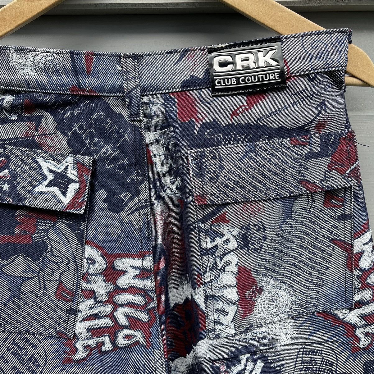 Affliction × JNCO × Vintage Y2K Wide Leg Graffiti Denim baggy skate vintage hip hop rap Size US 30 / EU 46 - 9 Thumbnail