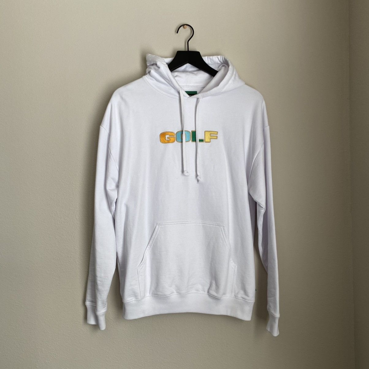 Golf Wang No Strings Embroidered White Hoodie by GOLF WANG Size US M / EU 48-50 / 2 - 1 Thumbnail