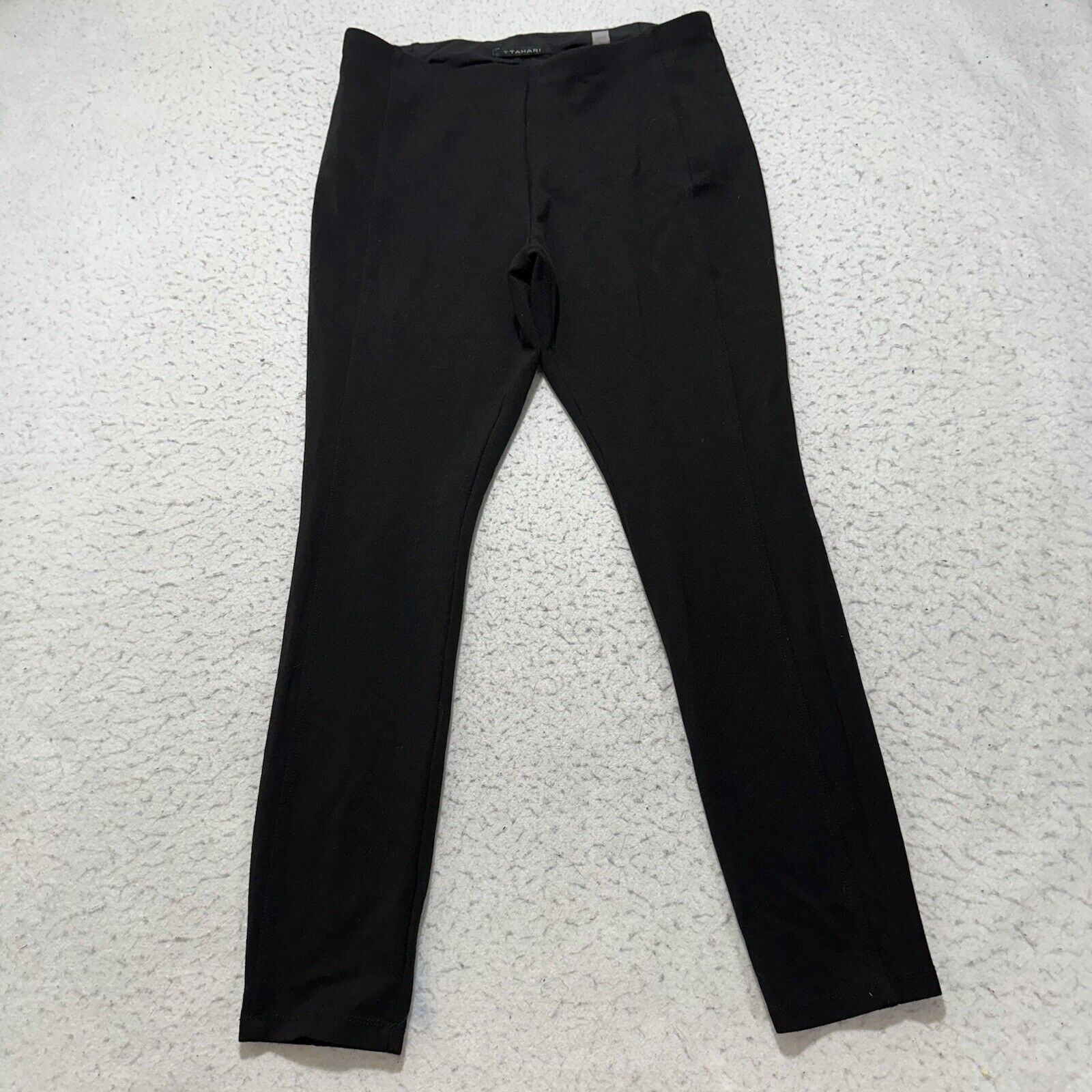 Other T Tahari Small Black Athletic Leggings Modal Blend Stretch Size 28" / US 6 / IT 42 - 1 Thumbnail