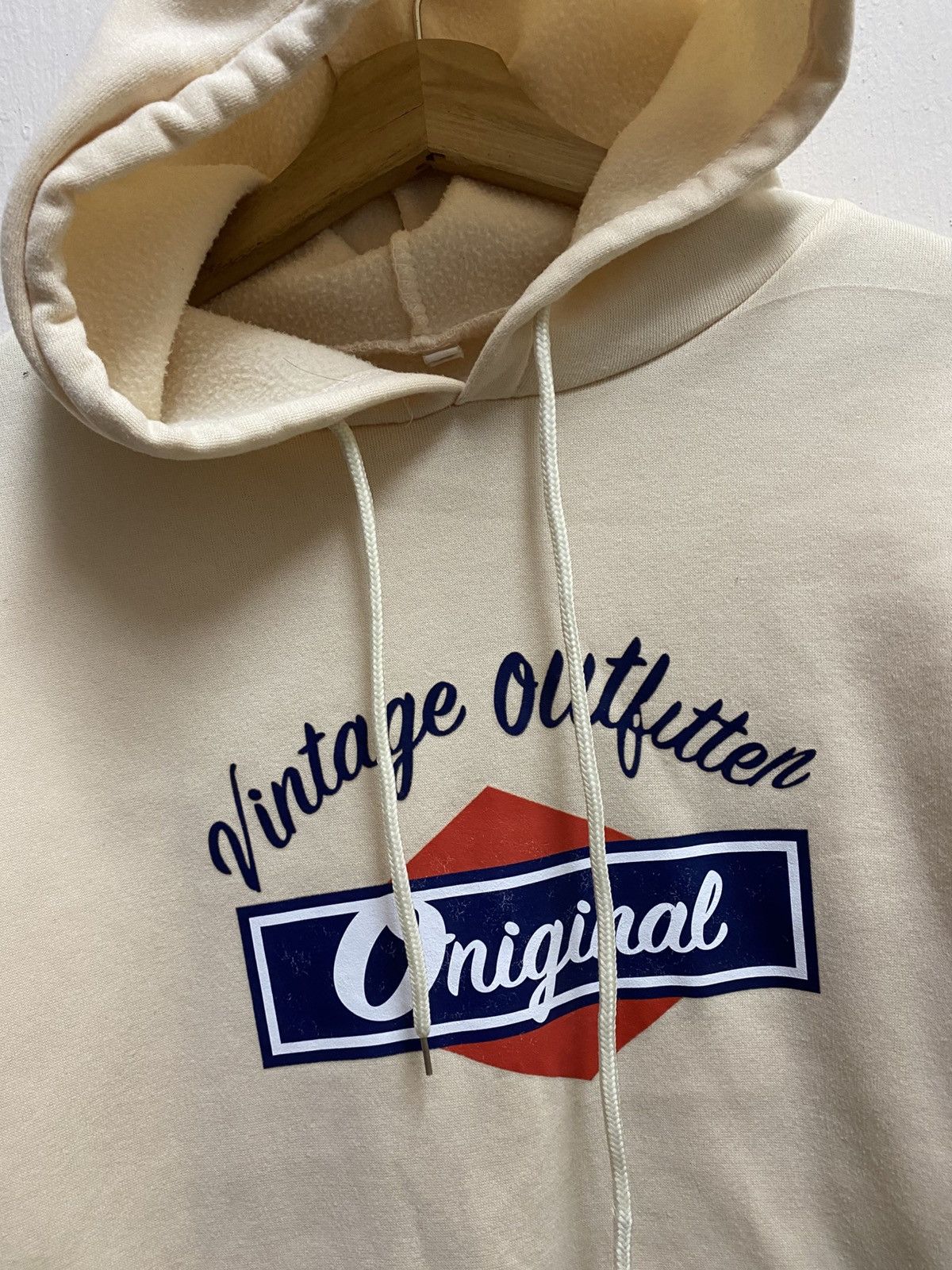 If Six Was Nine × The Unbranded Brand Hoodie Cream Colour Size US M / EU 48-50 / 2 - 3 Thumbnail