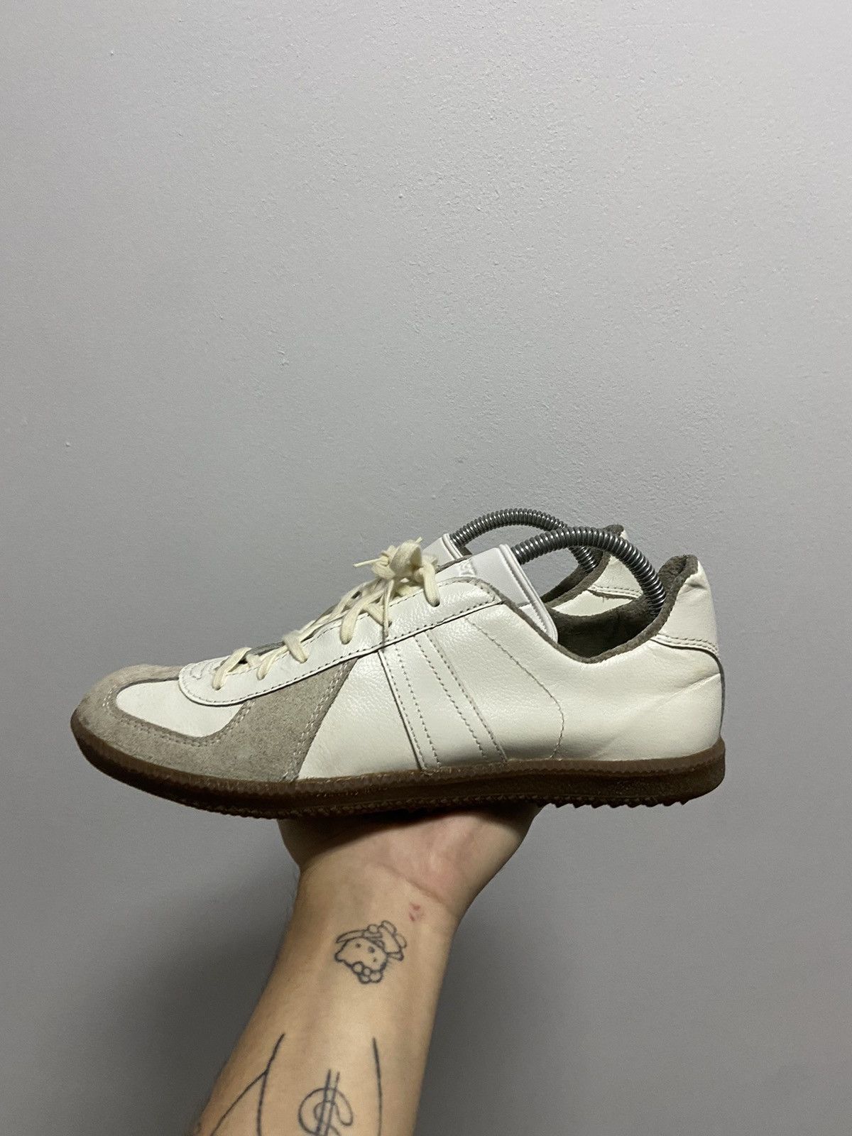 Vintage GAT BW 260 Sport Leather Trainers Vintage Shoes Sneakers Size US 7.5 / EU 40-41 - 3 Thumbnail