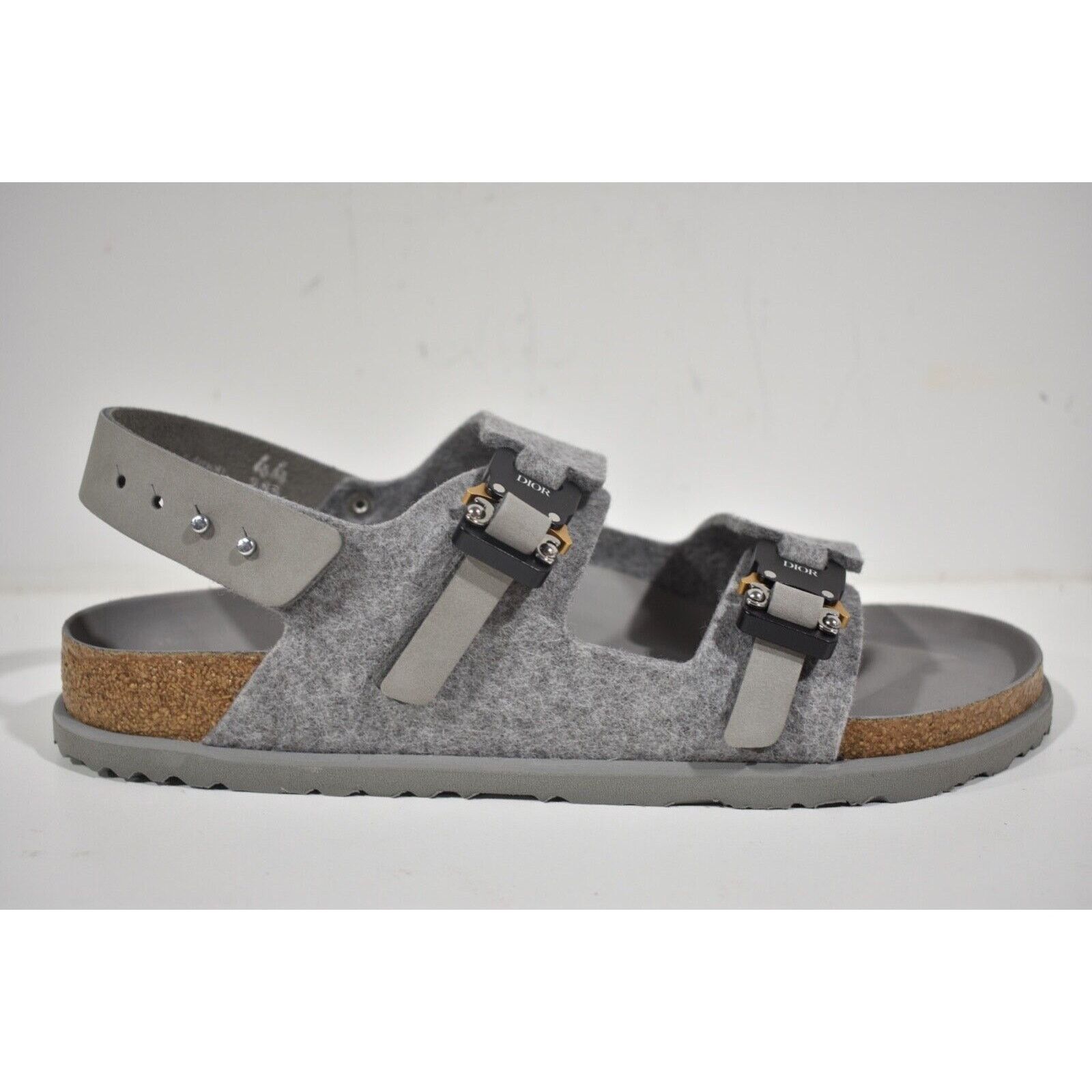 Dior Dior By Birkenstock Milano Wool Slingback Buckle Flat 44 11 Size US 11 / EU 44 - 4 Thumbnail