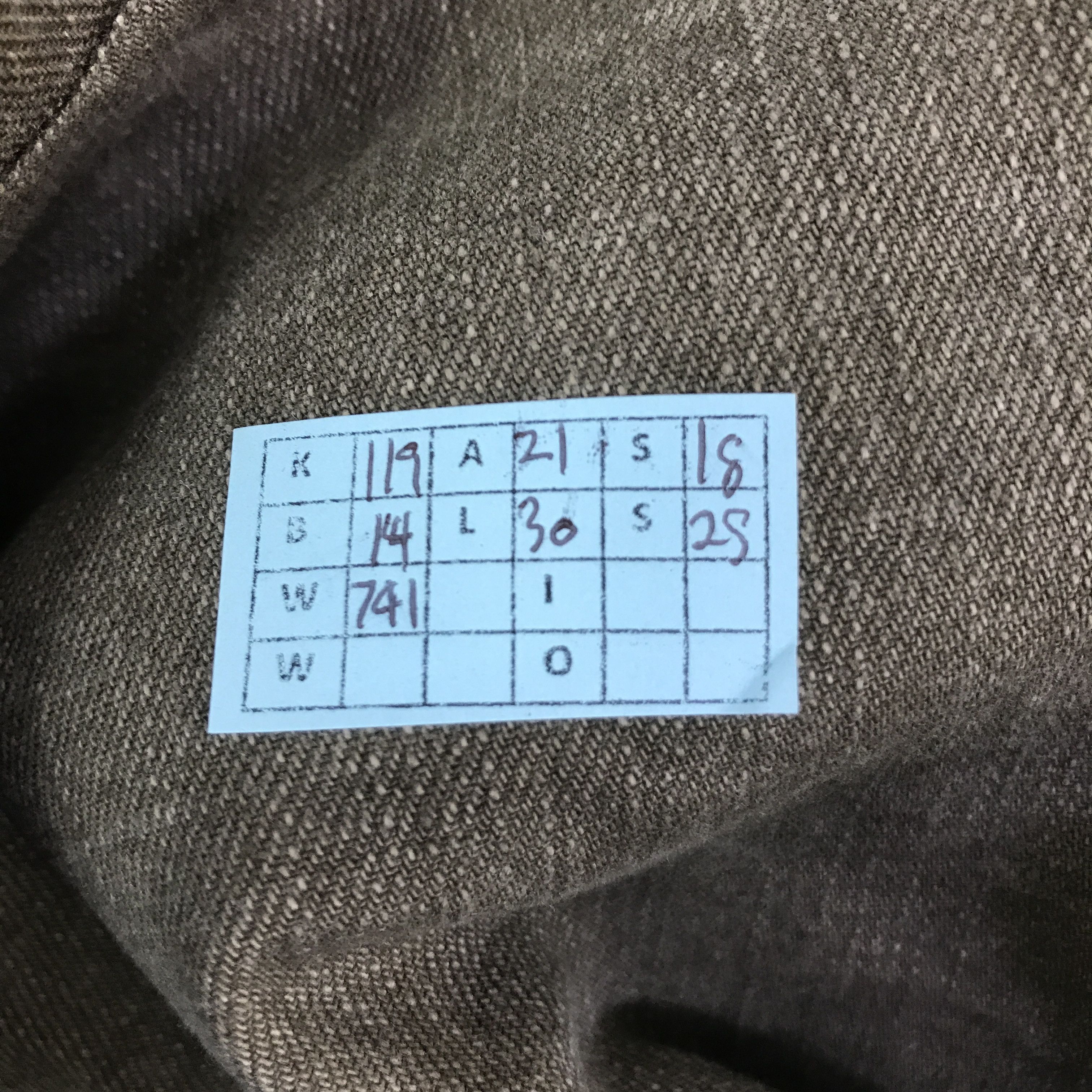 BIGI MEN'S BIGI COTTON JACKET K119B14 Size US L / EU 52-54 / 3 - 13 Thumbnail