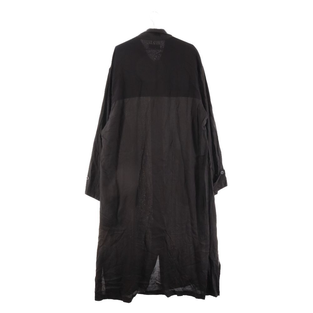 Yohji Yamamoto POUR HOMME 21aw rayon tencel long shirts HR-B07-800 Size US L / EU 52-54 / 3 - 2 Thumbnail