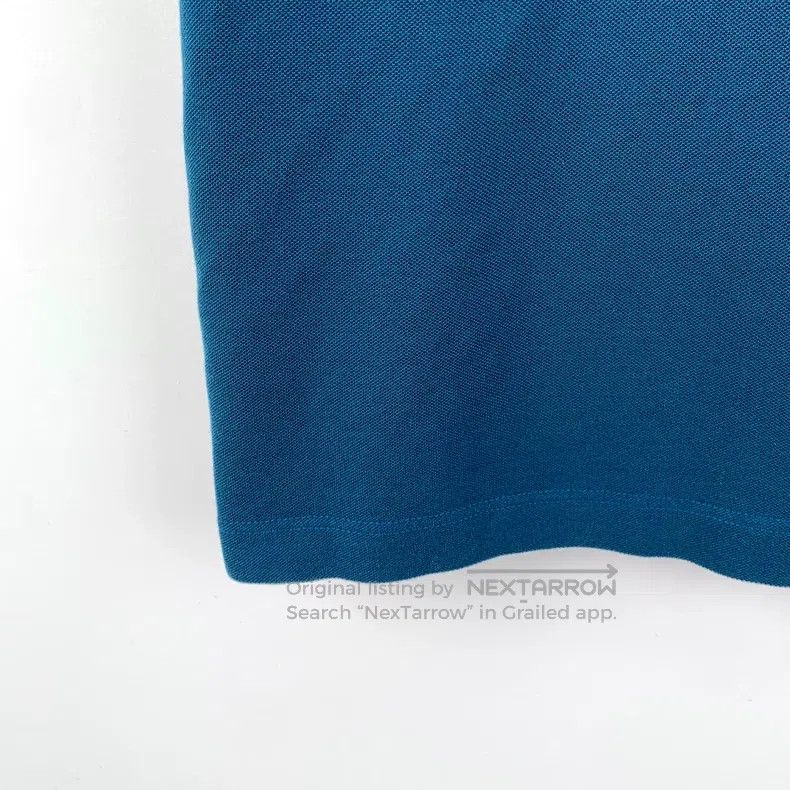 Hermes Hermes Dark Blue Cotton Collared Short-Sleeve Polo Shirt Size US L / EU 52-54 / 3 - 4 Thumbnail