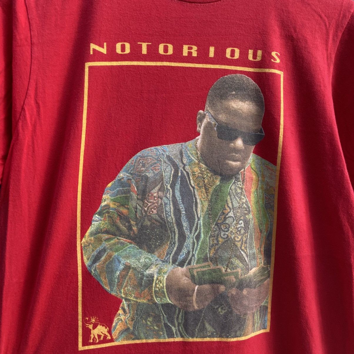 Rap Tees Thrashed Faded Vintage Notorious Big Rap Tee Size US M / EU 48-50 / 2 - 3 Thumbnail