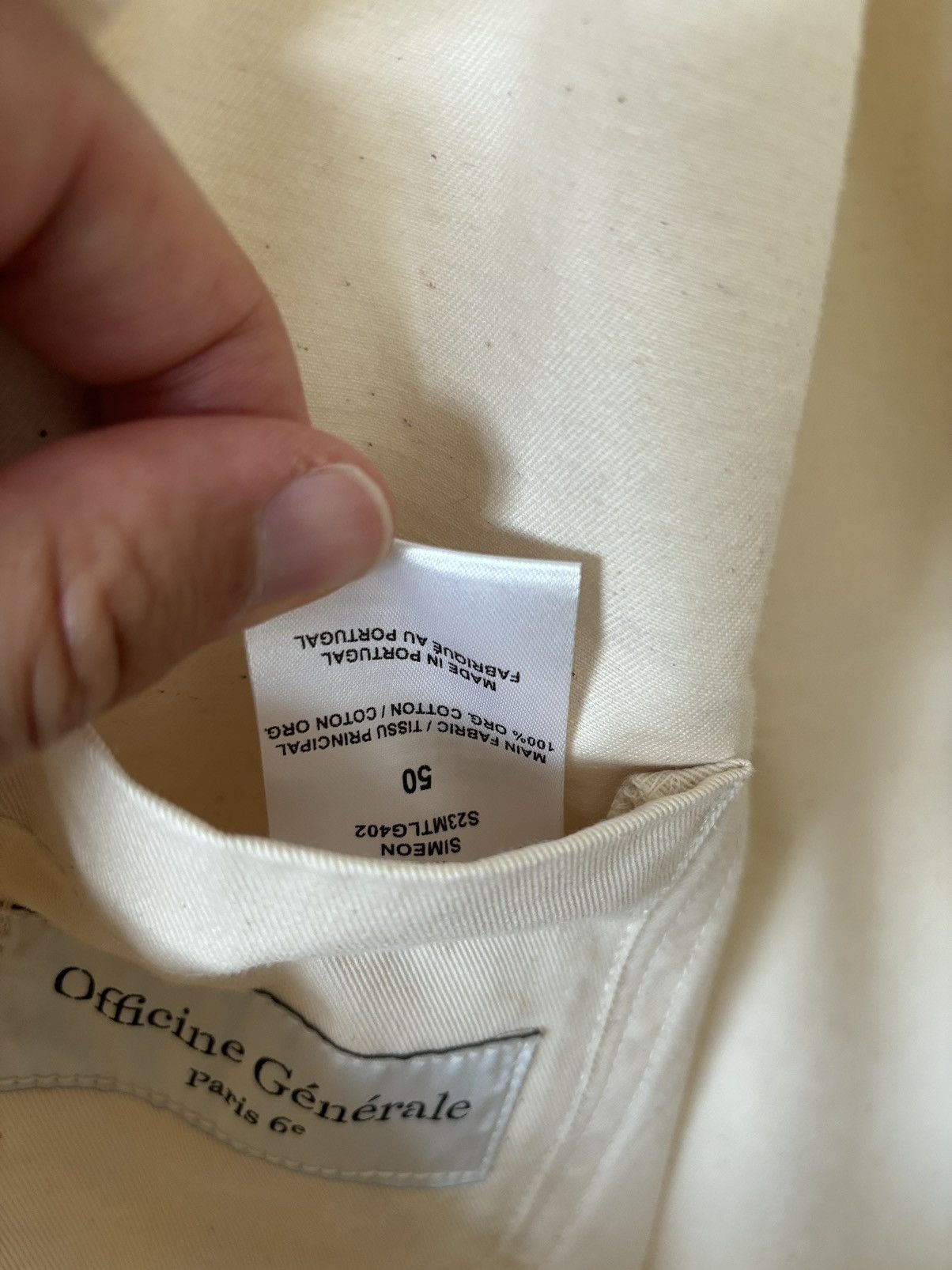 Officine Generale Officine Generale Simeon Chore Jacket Size US M / EU 48-50 / 2 - 4 Thumbnail