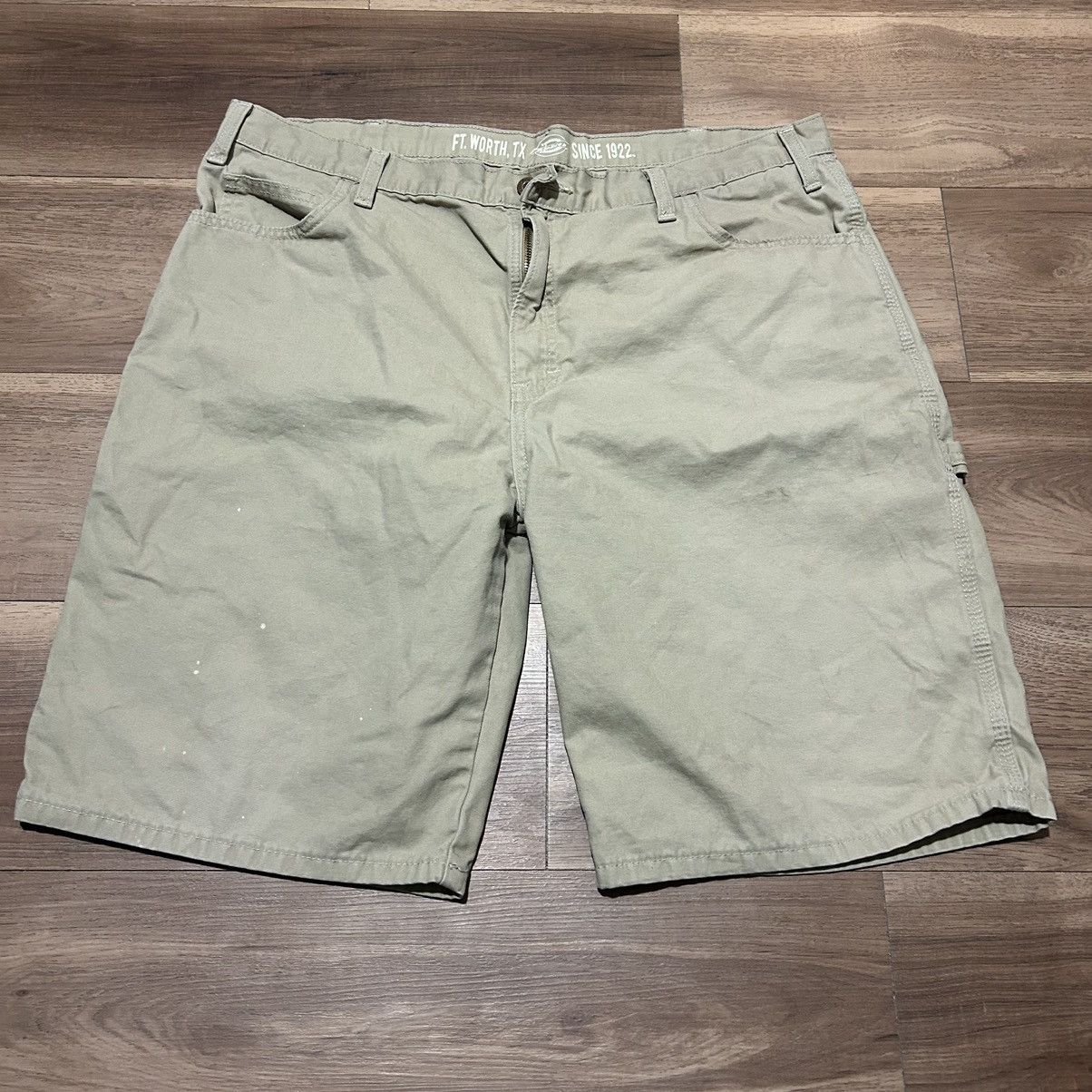 Dickies Dickies Baggy Carpenter Shorts Khaki Relaxed Fit 40W Size US 40 / EU 56 - 4 Thumbnail