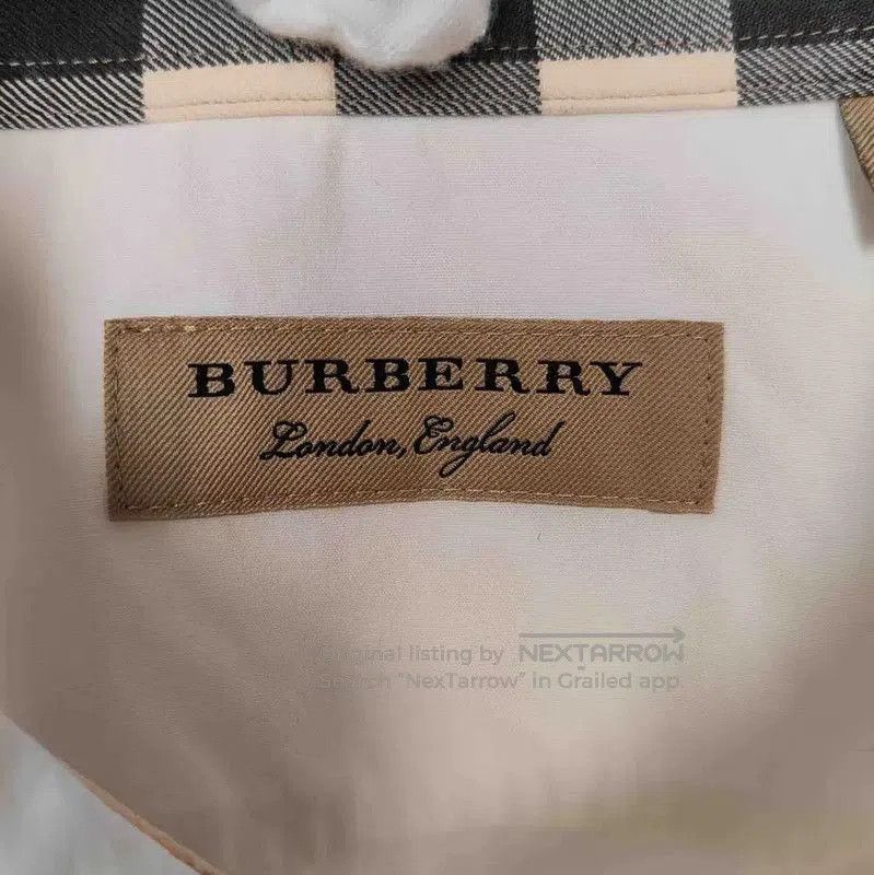 Burberry Burberry White Cotton Long Sleeve Shirt. Size US L / EU 52-54 / 3 - 3 Thumbnail