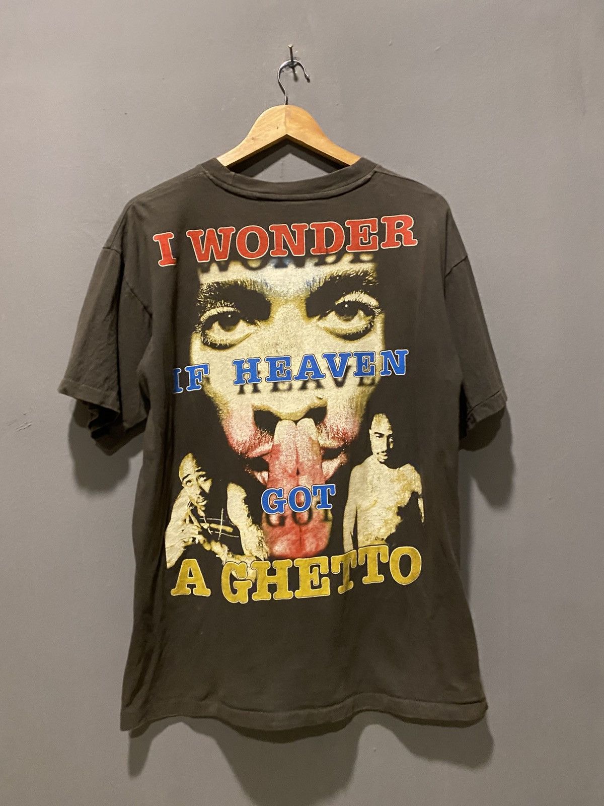 Rap Tees Tupac vintage 90s x raptee Size US XL / EU 56 / 4 - 2 Thumbnail