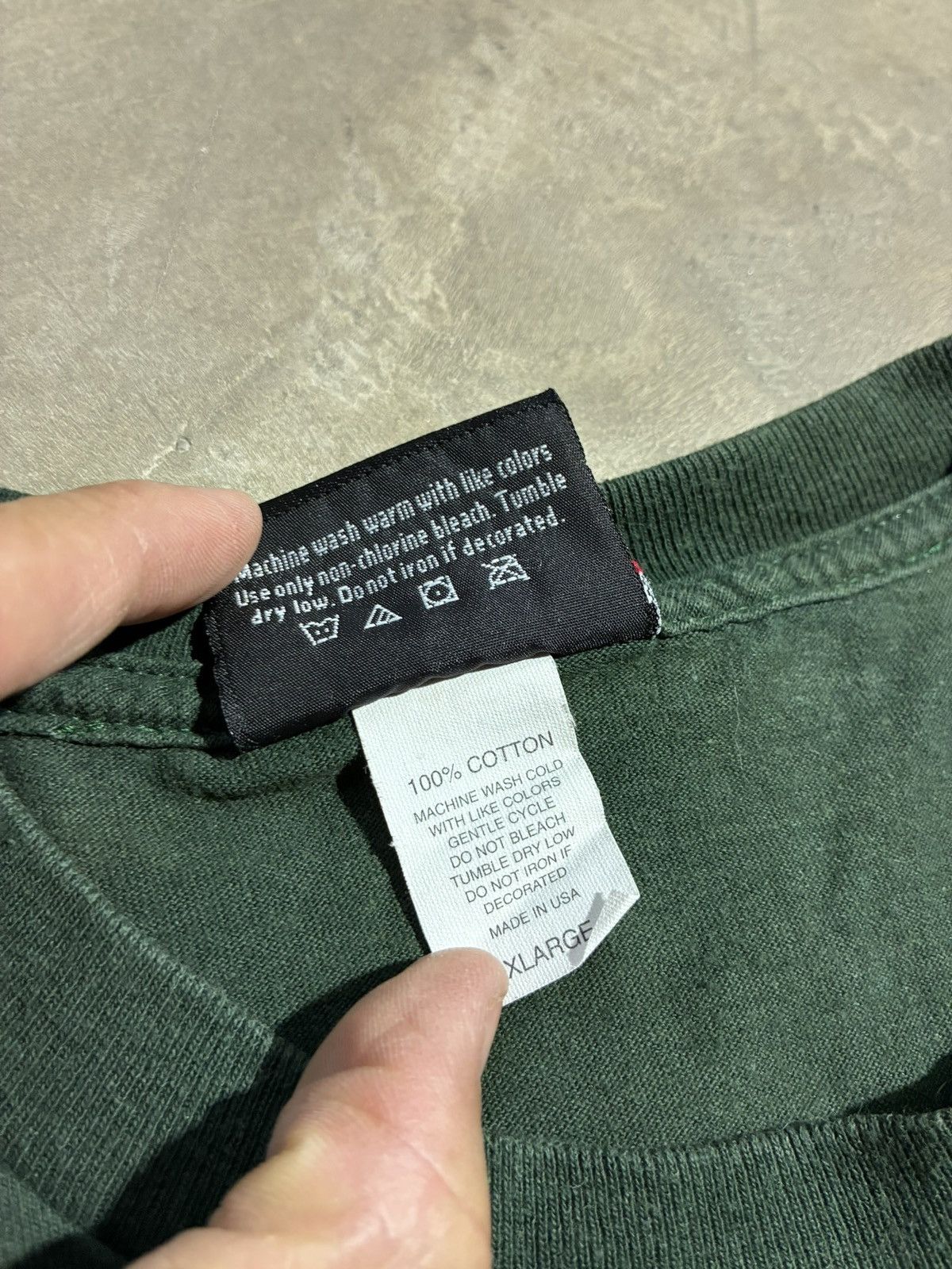 World Industries Vintage World Industries Dark Green T Shirt Made in USA XL Size US XL / EU 56 / 4 - 4 Thumbnail