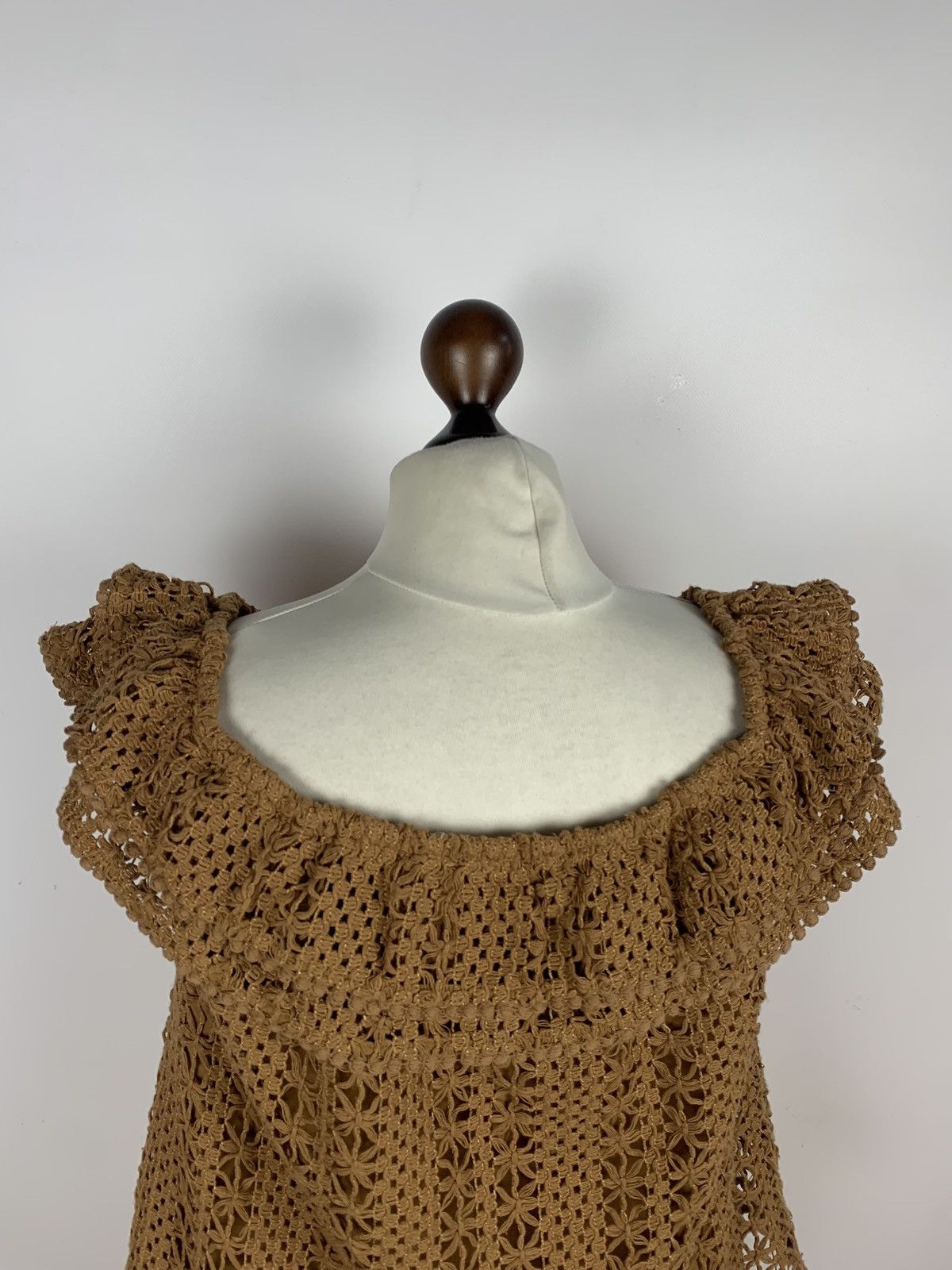 Sezane Sezane Fait Alec Amour Crochet T-Shirt Short Sleeve Size XL Size XL / US 12-14 / IT 48-50 - 6 Thumbnail
