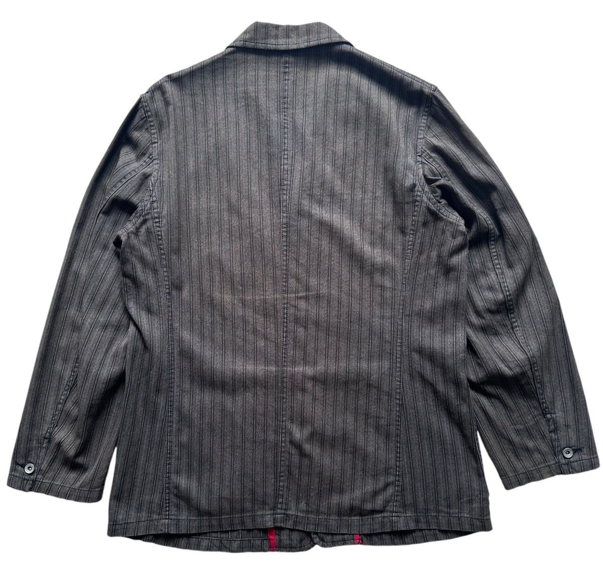 Comme des Garcons 🇯🇵Tokyo Japan Dry Bones Herringbone Workwear Chore Jacket Size US M / EU 48-50 / 2 - 2 Thumbnail