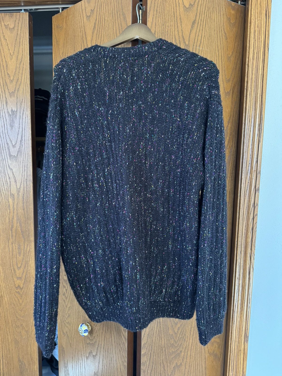 Supreme Confetti Cardigan “Black”