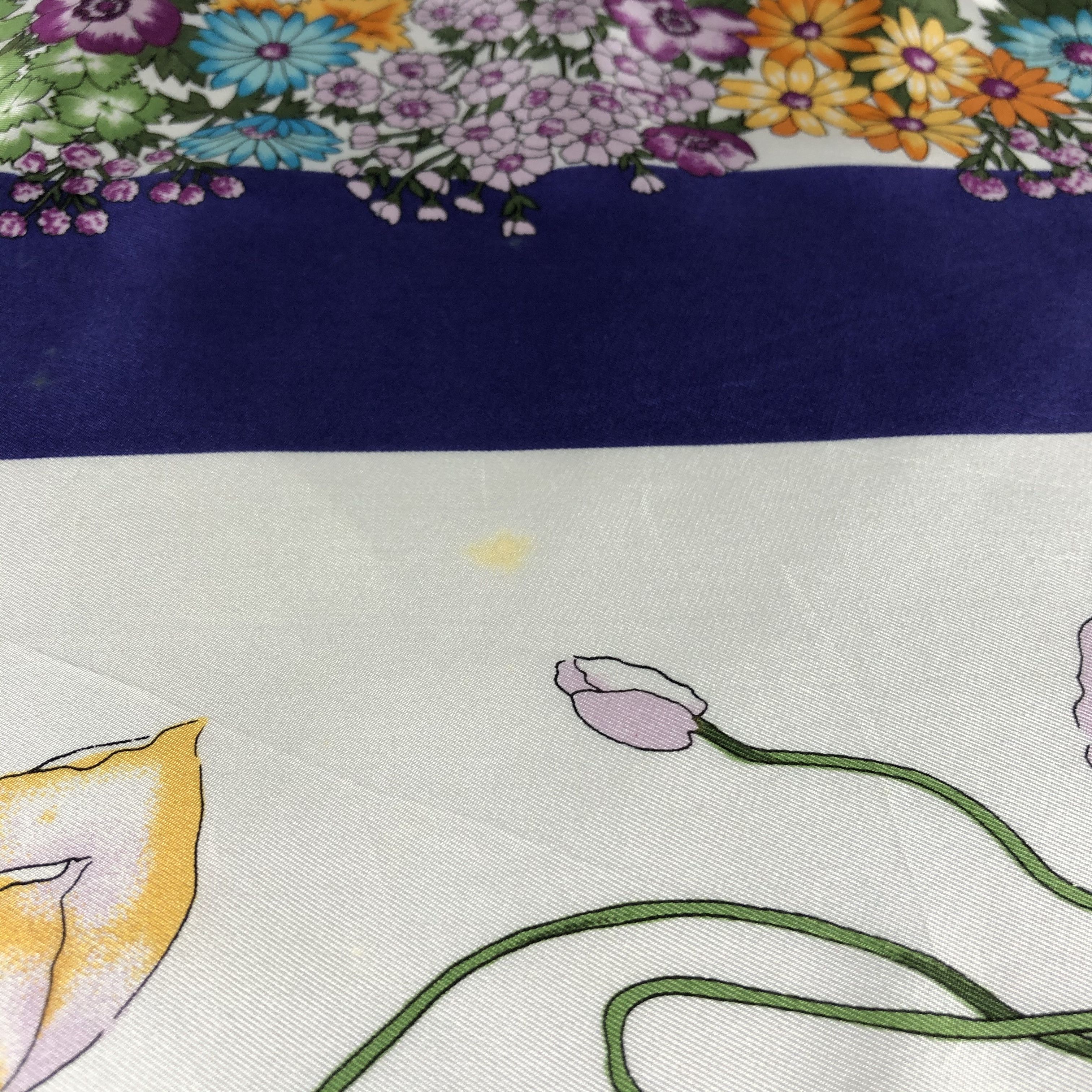 Vintage Vintage Silk Scarf Size ONE SIZE - 9 Thumbnail