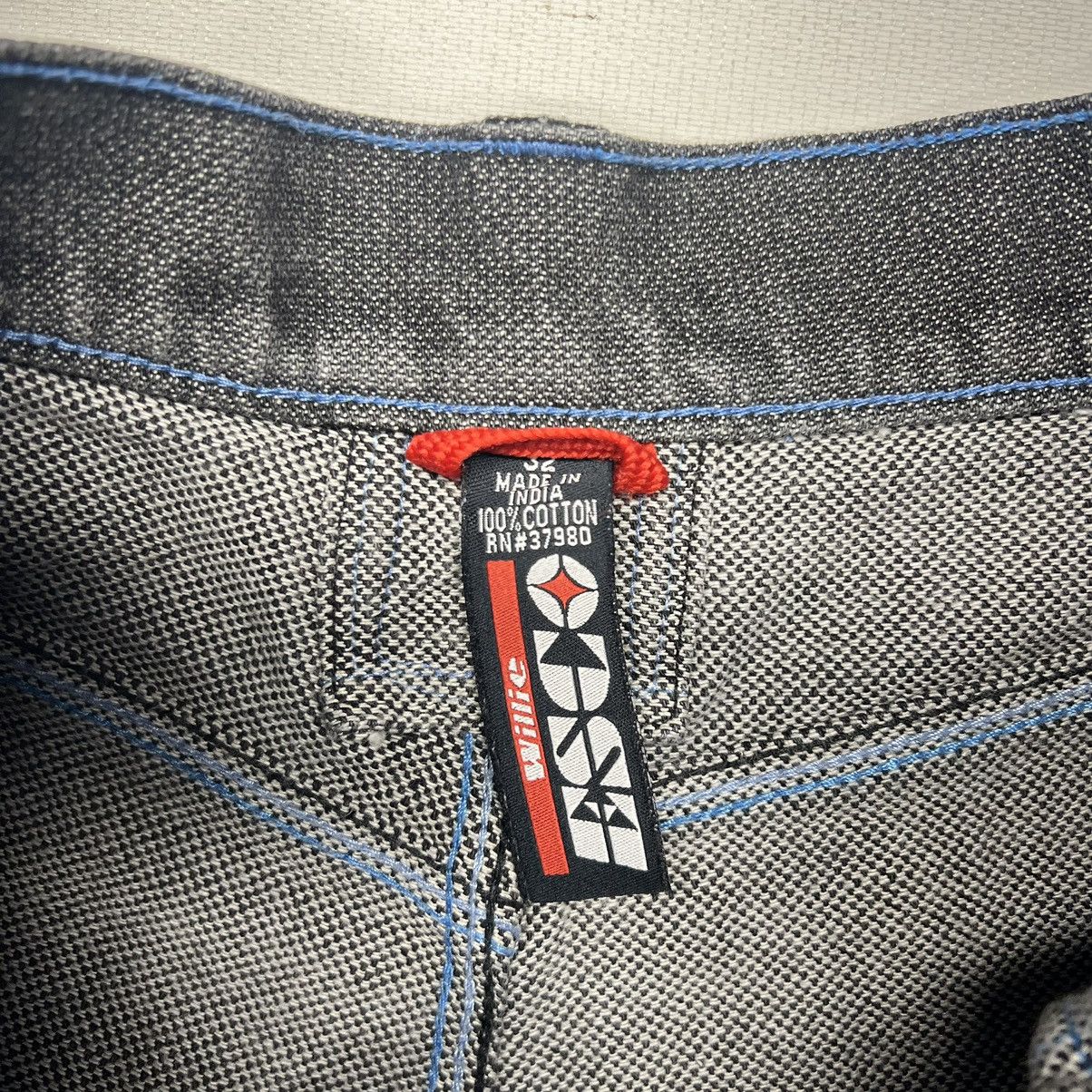 Ecco × Vintage VTG Willie Esco Jeans Grey Denim Duns Faded Baggy Y2K Size US 32 / EU 48 - 12 Thumbnail