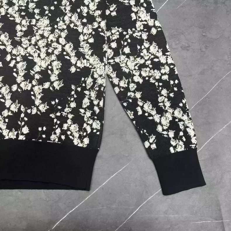 Dior Dior Camellia Knit Sweater Size S-2505 Size US S / EU 44-46 / 1 - 5 Thumbnail