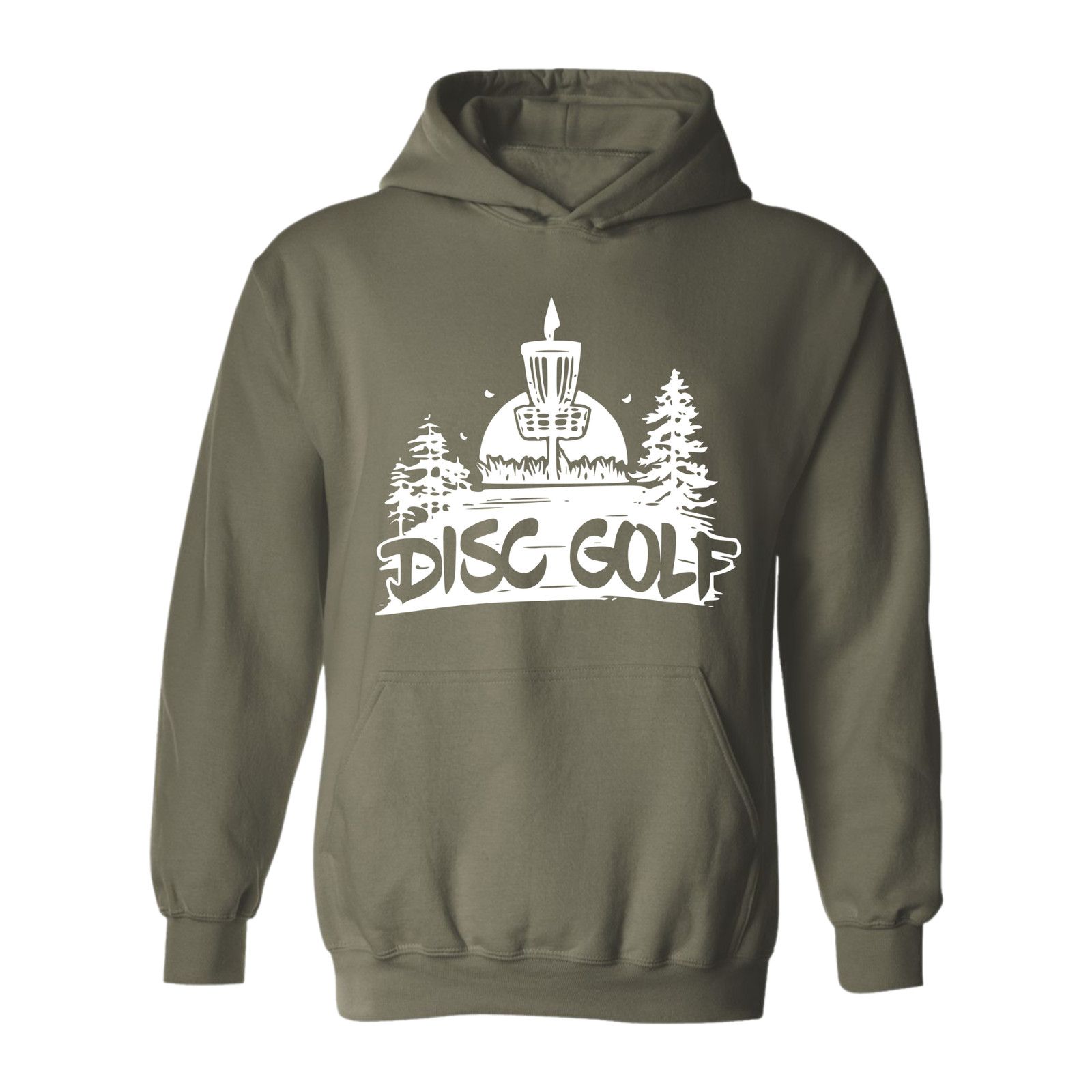 Gildan Disc Golf Hoodie DISCGOLF SUNSET Discgolfer Sweatshirt Size US L / EU 52-54 / 3 - 5 Thumbnail
