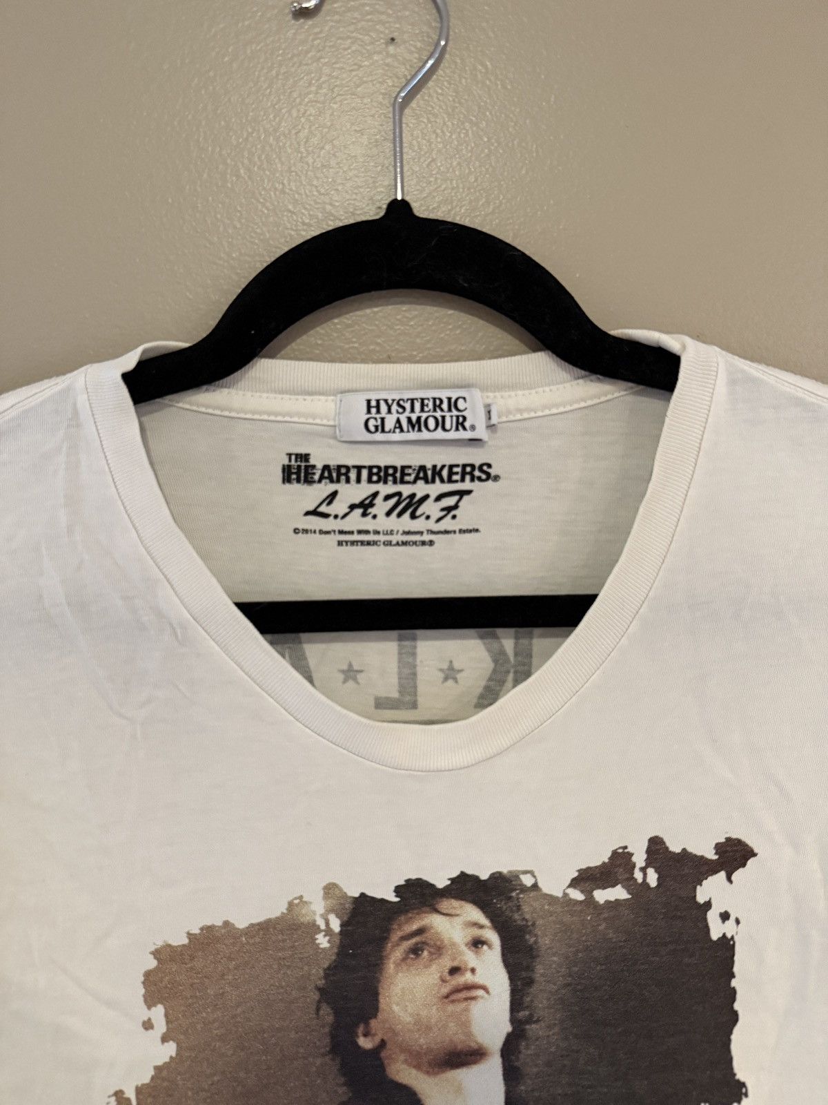 Hysteric Glamour Hysteric Glamour Heartbreakers Johnny Thunders T Shirt Size US M / EU 48-50 / 2 - 3 Thumbnail
