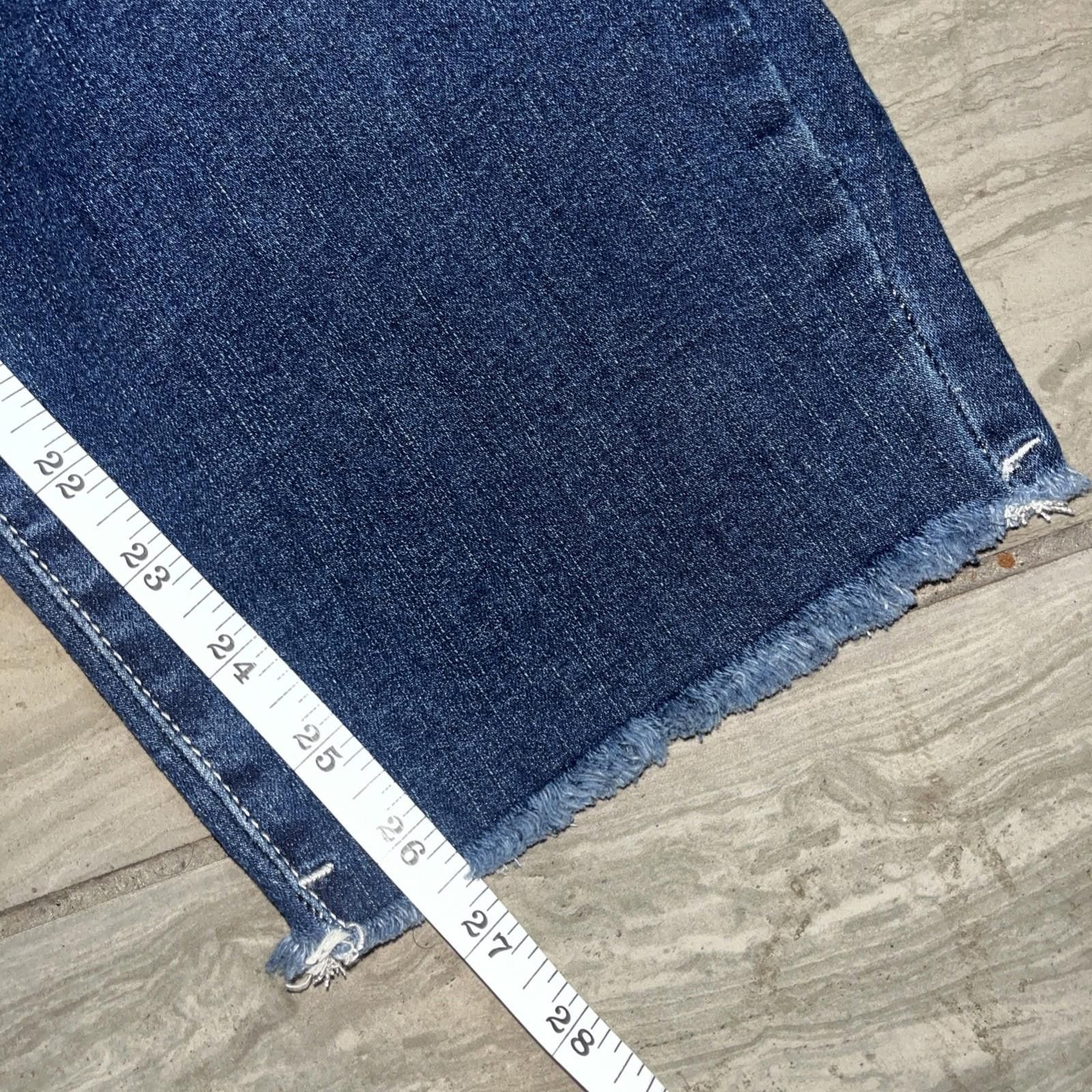 Jean Jeans Blue Distressed Jeans Size 5XL NWOT Size 30" / US 8 / IT 44 - 7 Thumbnail