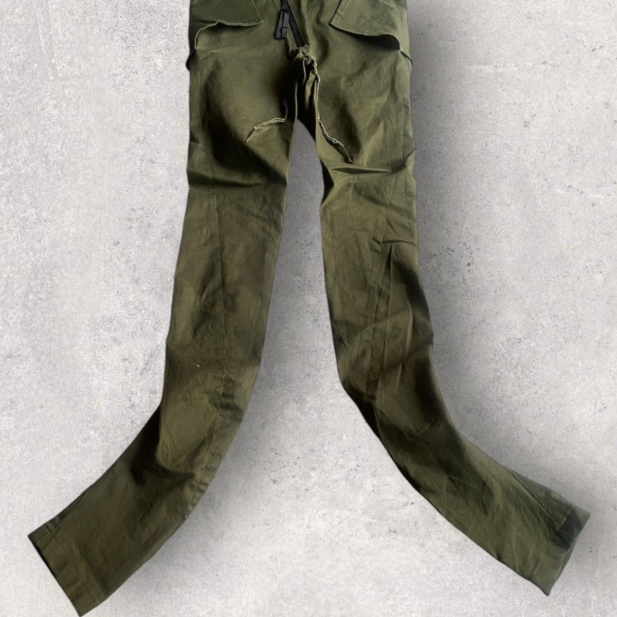 Japanese Brand LOOM OSAKA×SISTERE Slashed Flap Elongated Trousers Size US 32 / EU 48 - 8 Thumbnail