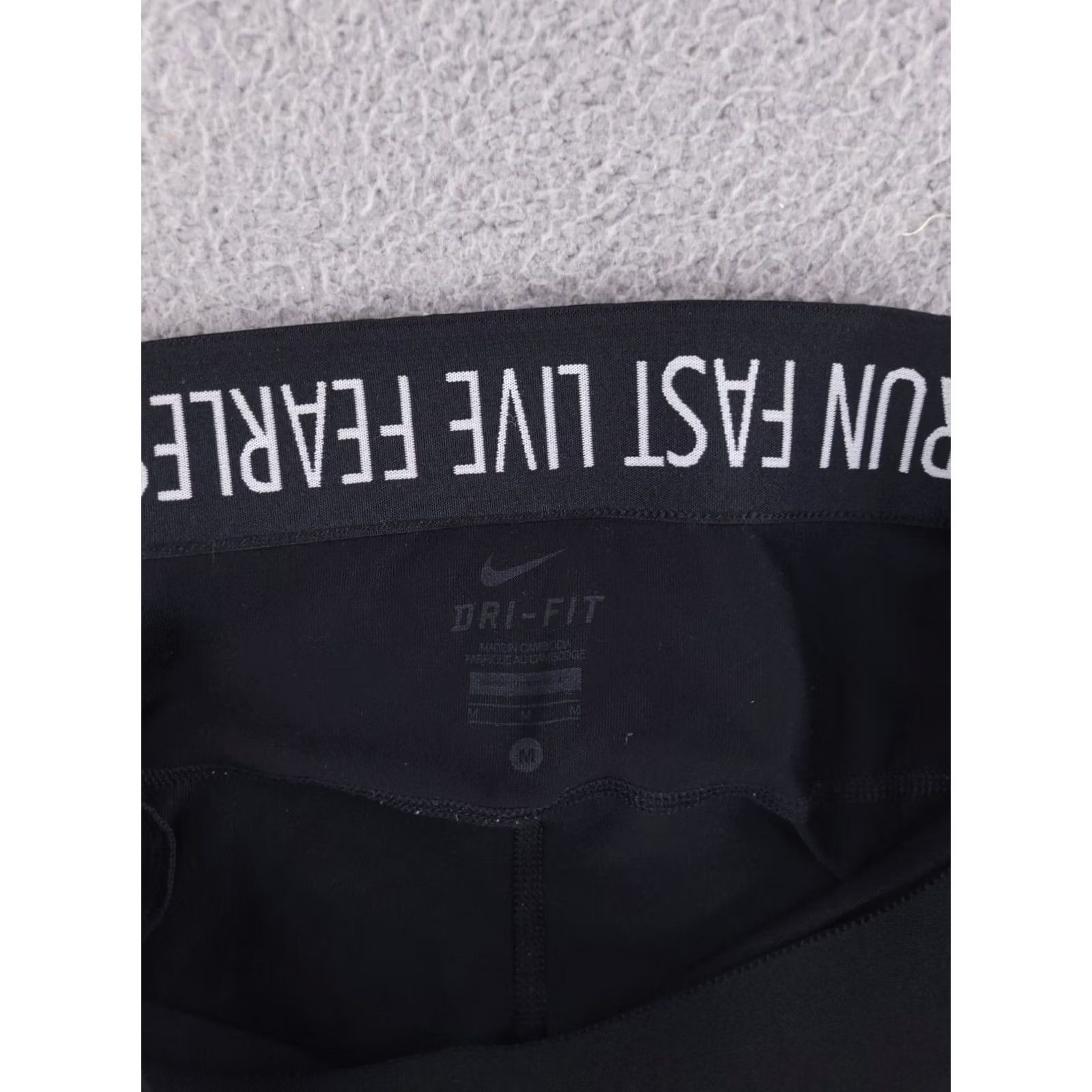 Nike Nike Pants Womens Medium Black Power Compression Leggings Size 32" / US 10 / IT 46 - 3 Thumbnail
