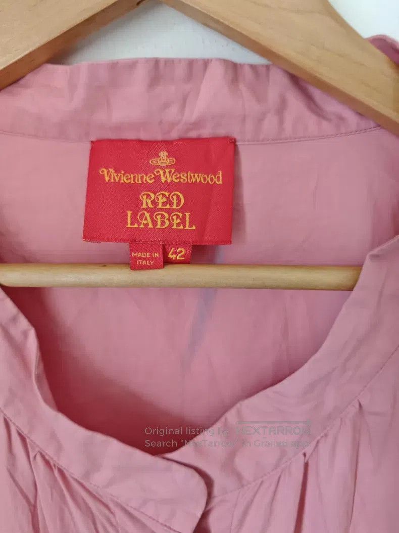 Vivienne Westwood Vivienne Westwood Waist Tie Pink Mid Sleeve Top Size M / US 6-8 / IT 42-44 - 4 Thumbnail