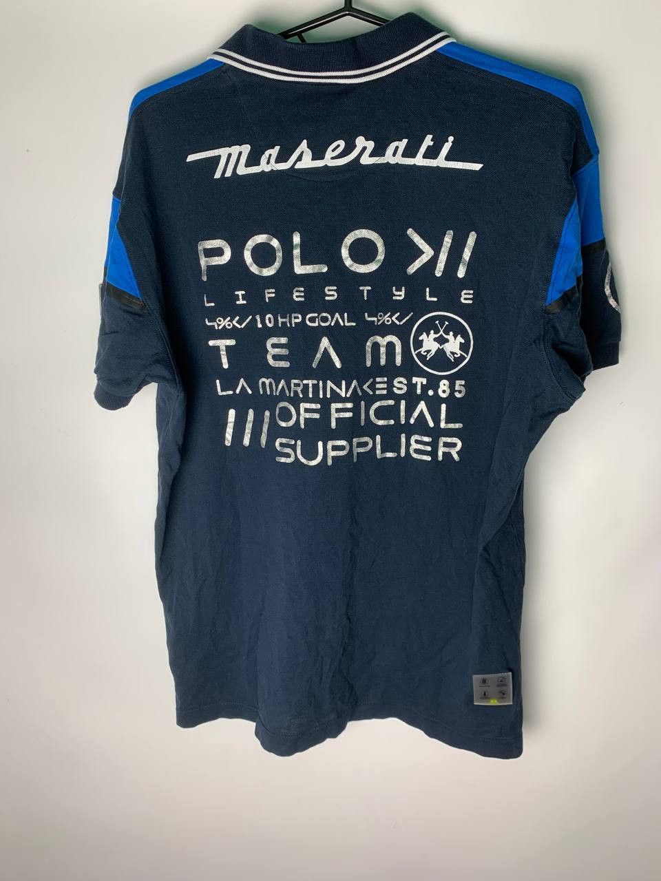 La Martina Vintage La Martina Maserati big logo t-shirt Size US M / EU 48-50 / 2 - 4 Thumbnail