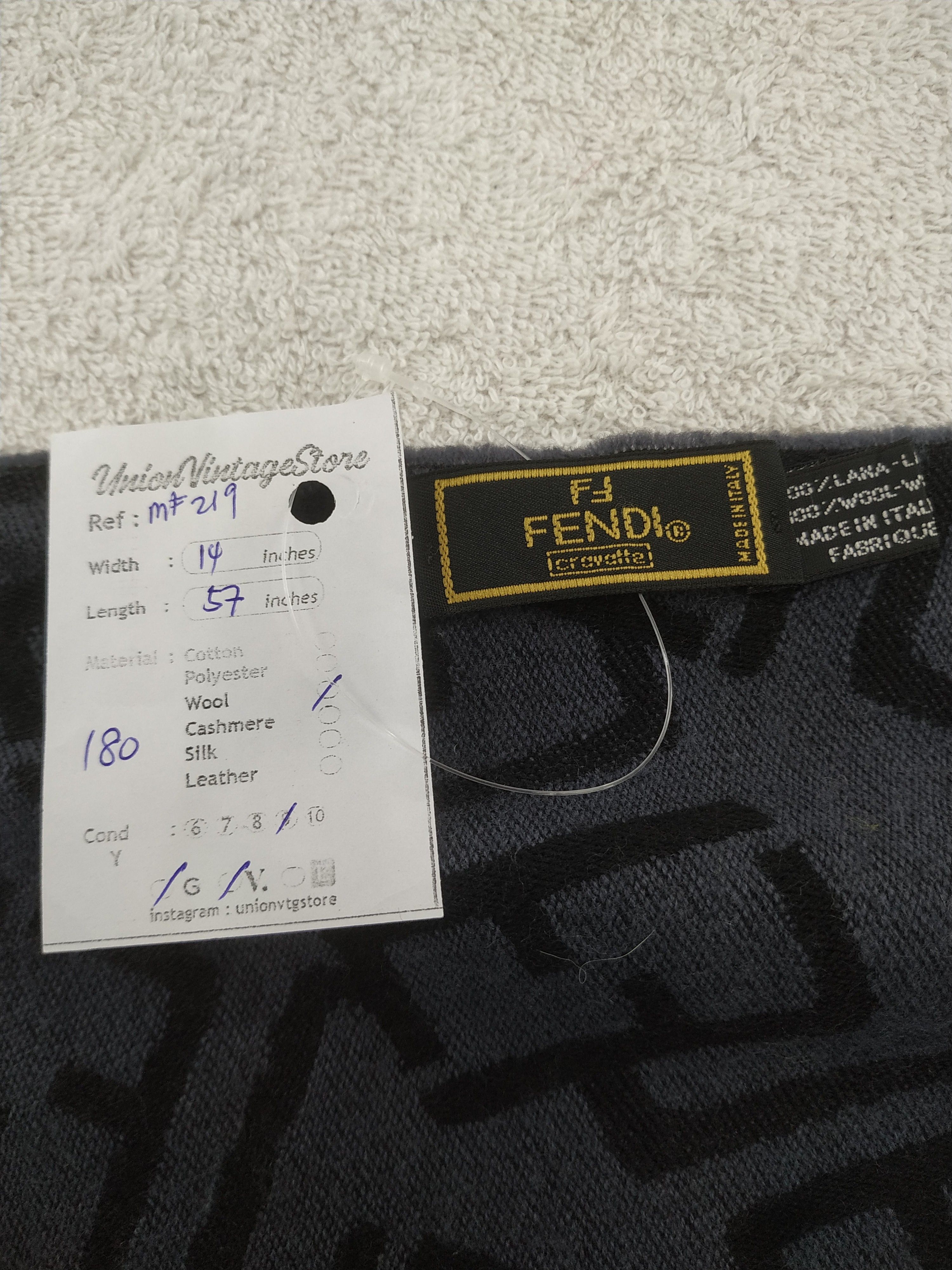 Fendi Vintage Fendi Scarf/Muffler/Neckwear MF219 Size ONE SIZE - 5 Thumbnail