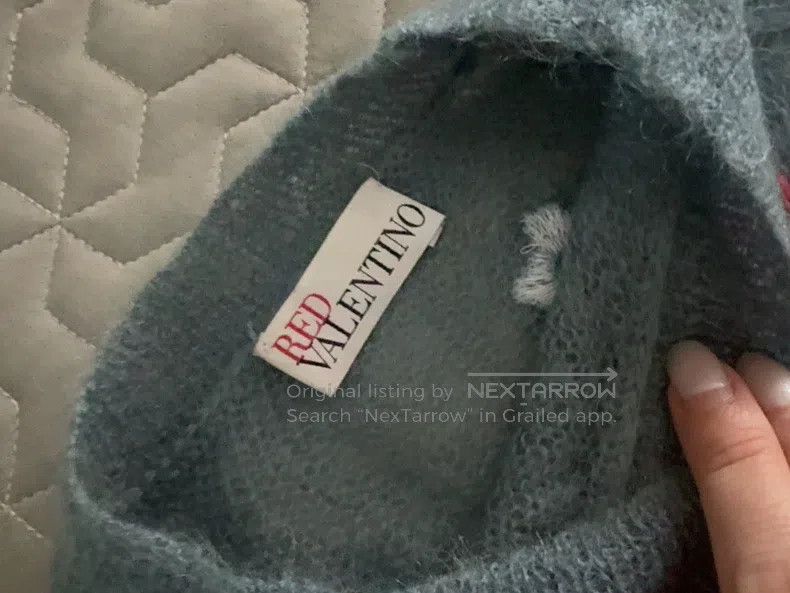 Valentino Valentino Mohair knitted sweater Size S / US 4 / IT 40 - 3 Thumbnail